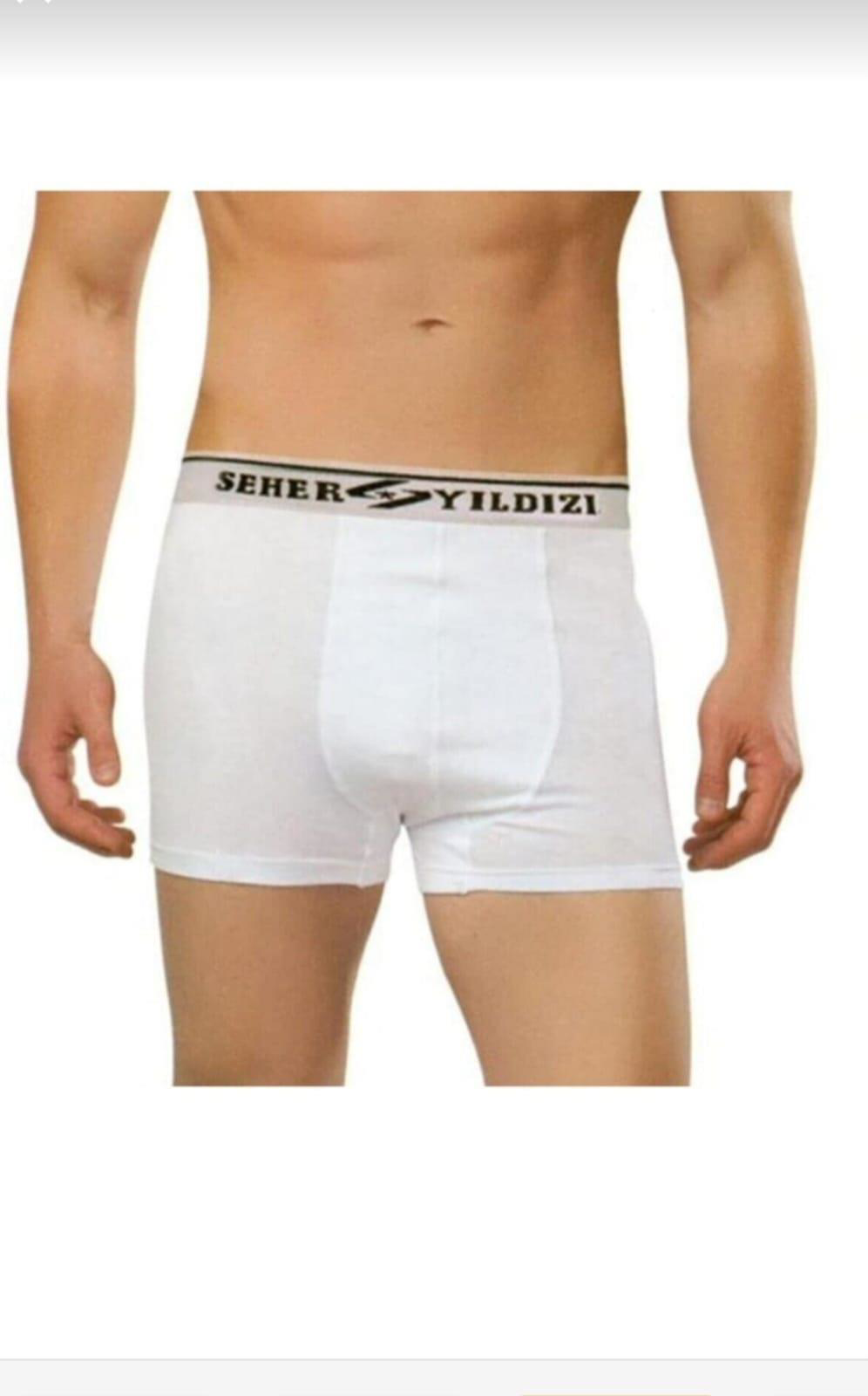 SEHER YILDIZI 0060 ERKEK LİKRALI BOXER 10 ADET