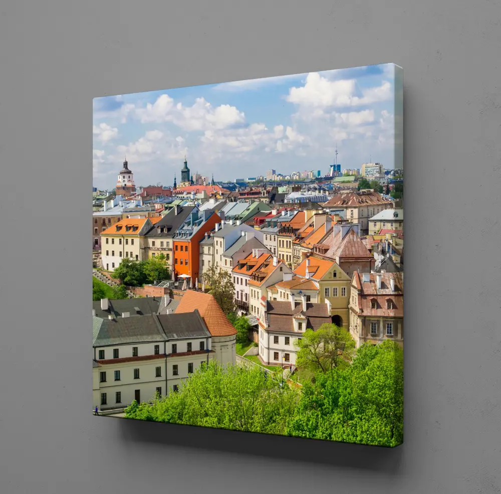 ŞEHİR MANZARASI KANVAS TABLO