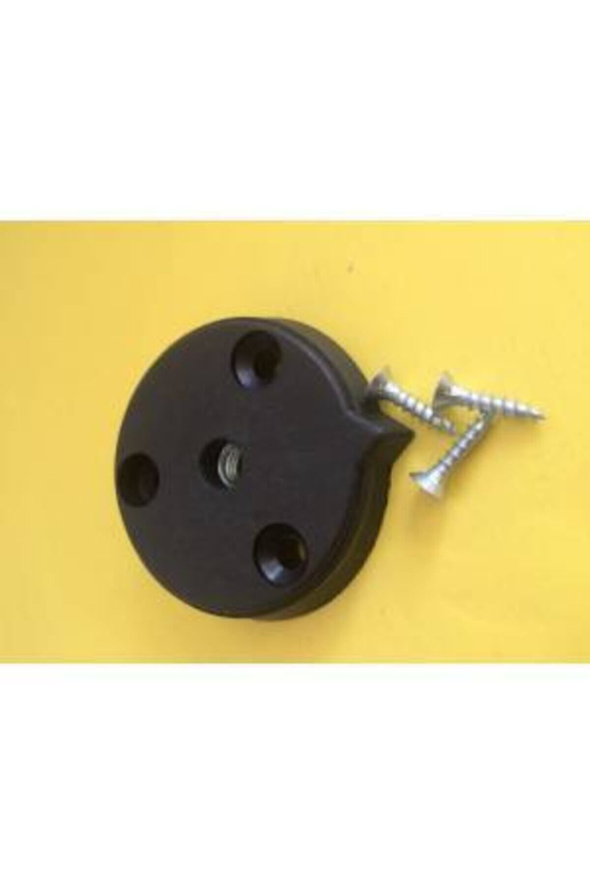 Damila Sehpa Ayağı Montaj Aparatı 15 Derece Açılı Siyah 10 Adet