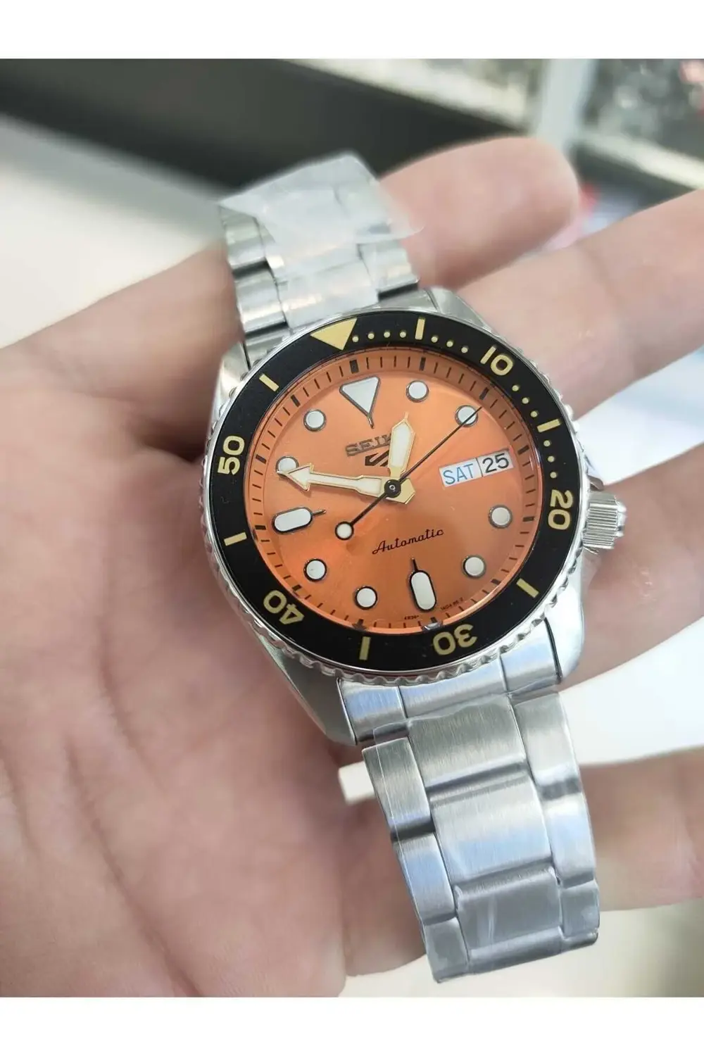 Seiko5 - 38mm SRPK35K Otomatik Erkek Kol Saati