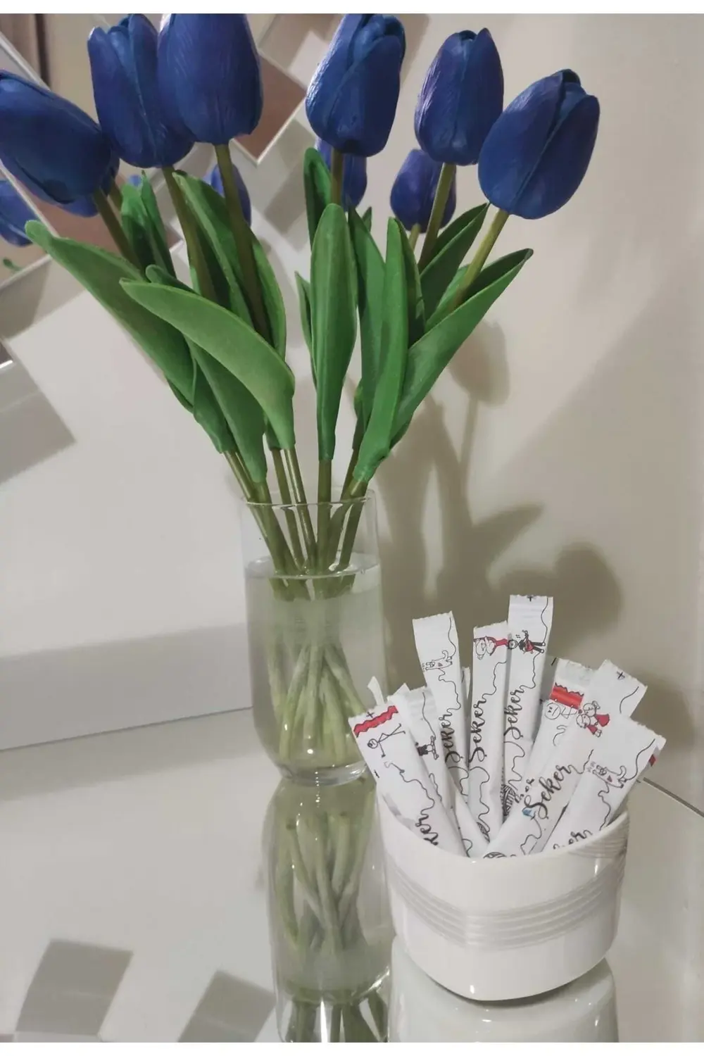 Şeker Karikatür Beyaz Stick Toz Şeker 500 Adet X 4gr.