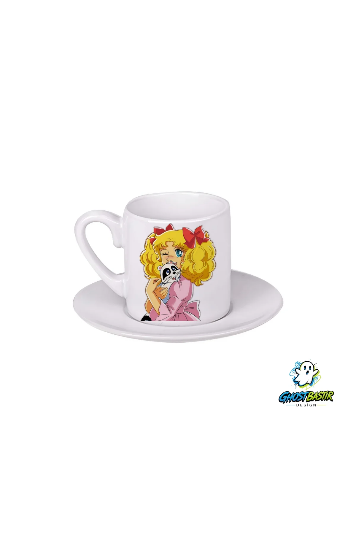 Şeker Kız Candy Türk Kahvesi Fincanı 0176