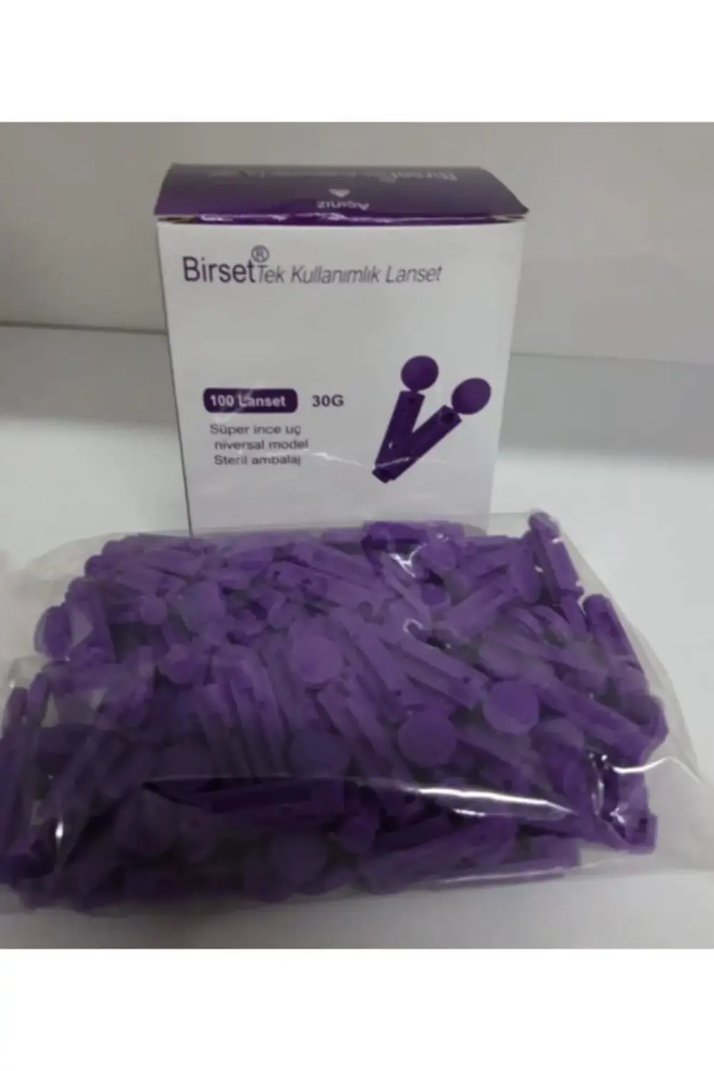 Şeker Lanseti Lanset Parmak Delme Iğnesi - Süper Ince Uç Steril A