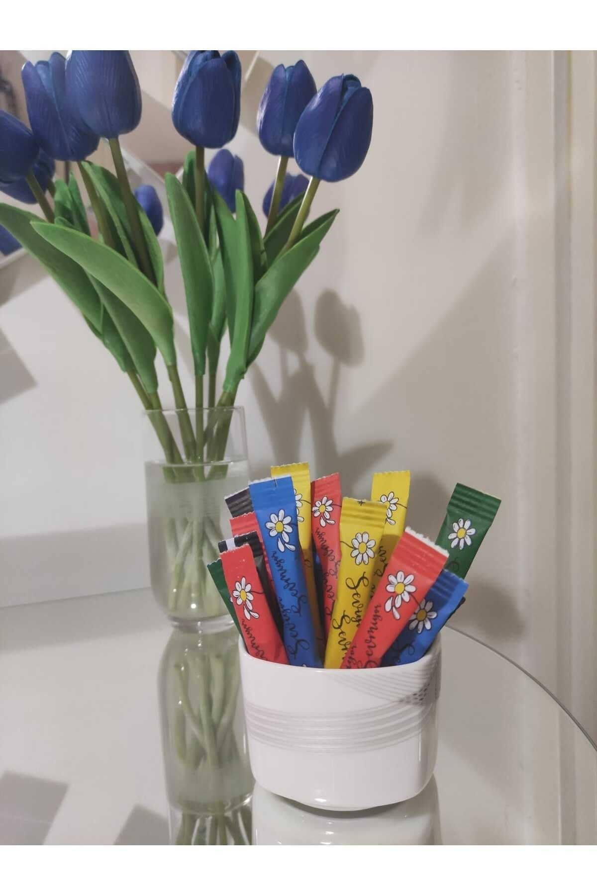 Sek Şeker Renkli Stick Toz Şeker 1000 Adet X 3Gr.