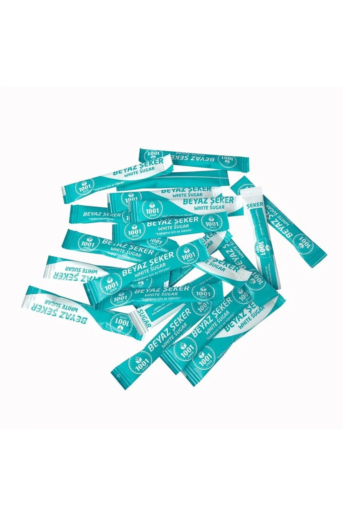 Şeker Stick 3 gram 1000 Adet Beyaz Şeker