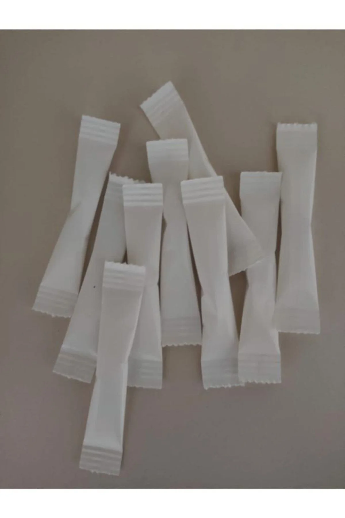 Şeker Stick Beyaz Baskısız 5000 Adet 3 Gr.