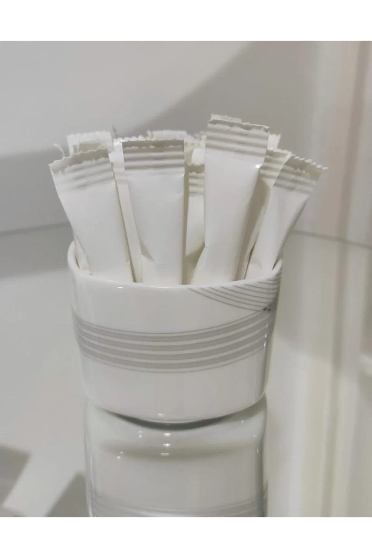 Şeker Stick Beyaz Baskısız 5000 Adet 3 Gr.