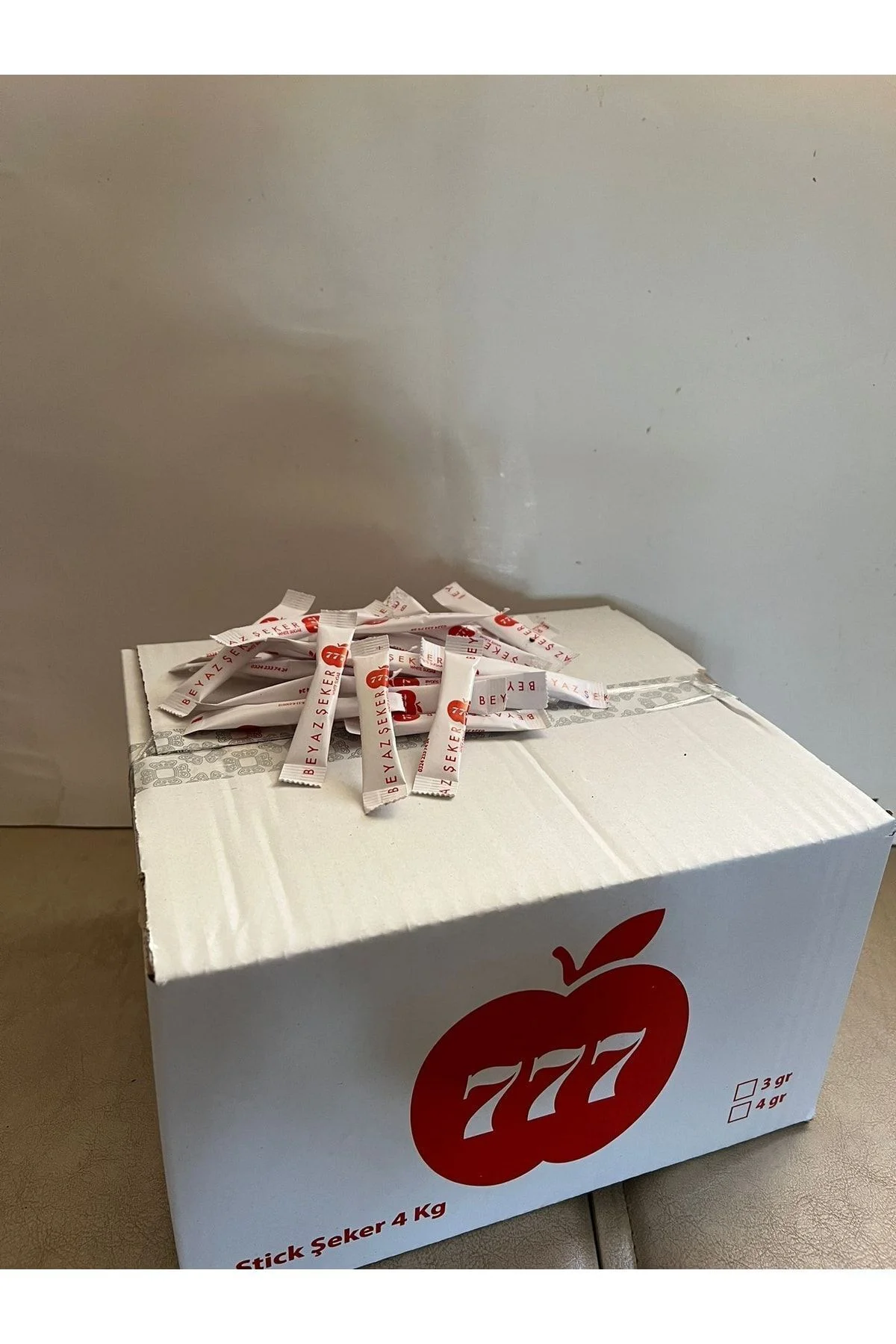 şeker Stick Şeker -3,5 Gr- 4 Kg