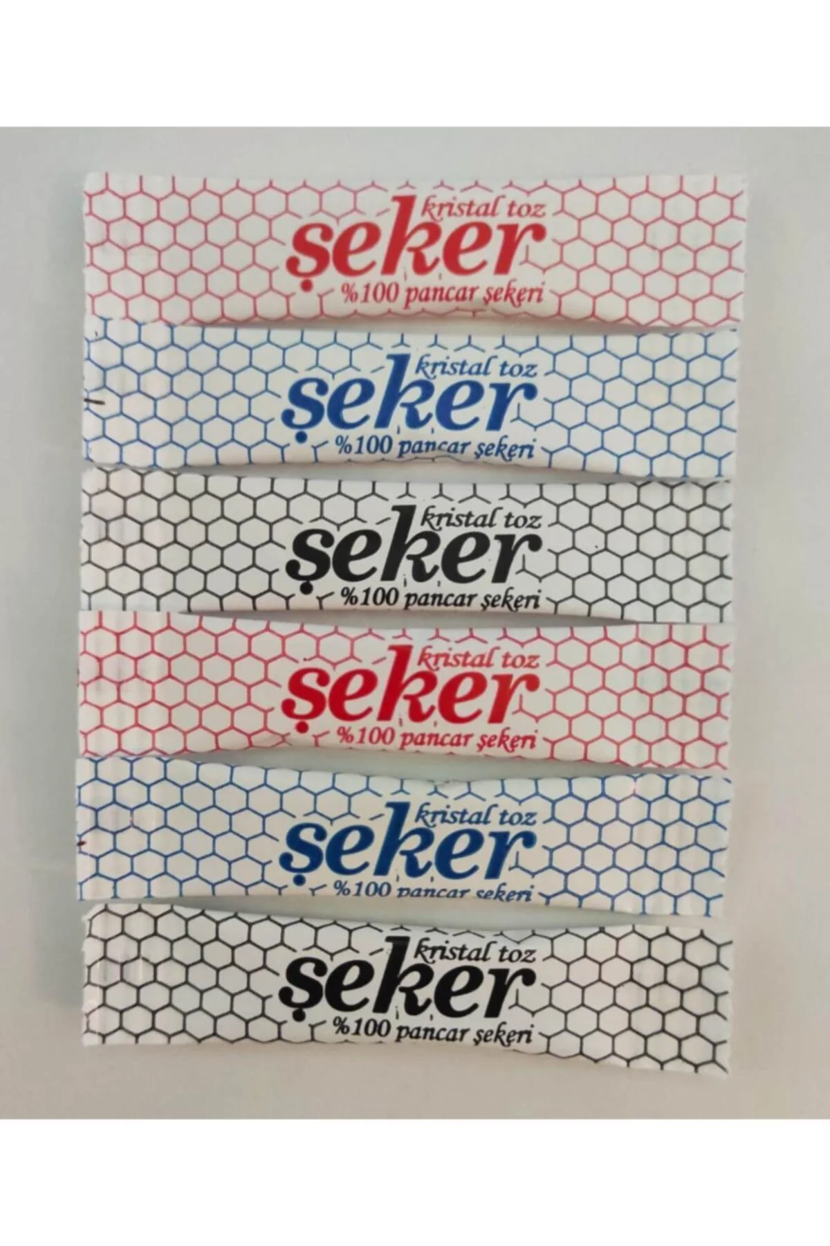 Şeker Stick Şeker Karışık Renkli Stick Toz Şeker 1000 Adet X 3 Gr