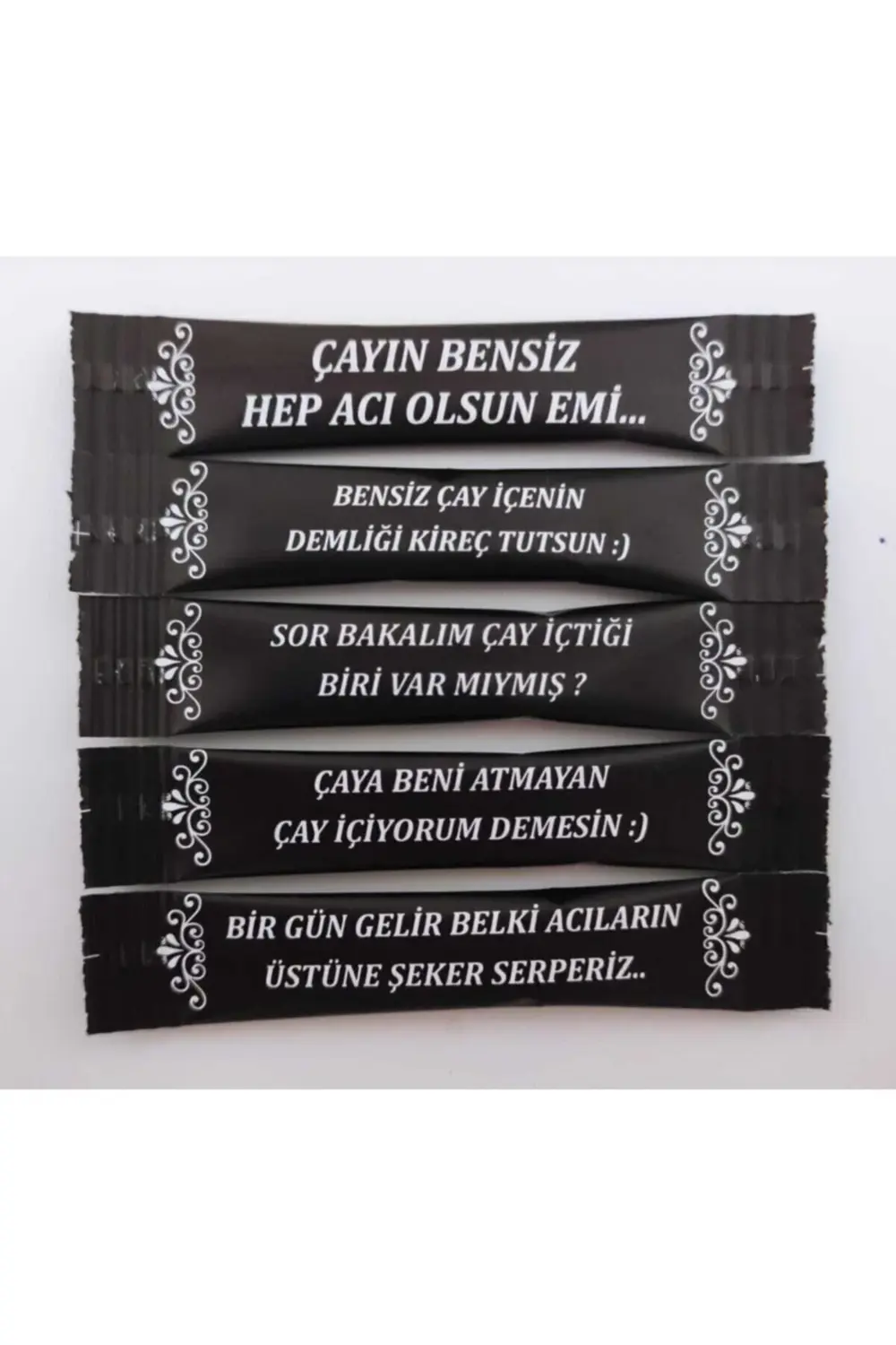 Şeker Stick Şeker Mizah Içeren 500'lü X 4gr.