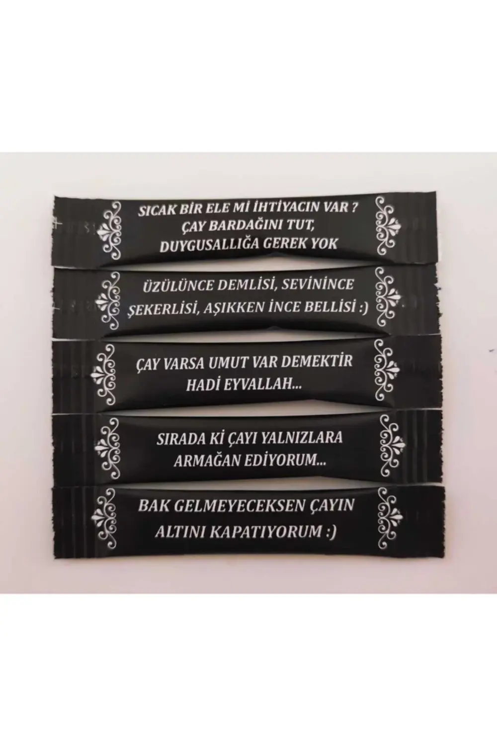 Şeker Stick Şeker Mizah Içeren 500'lü X 4gr.