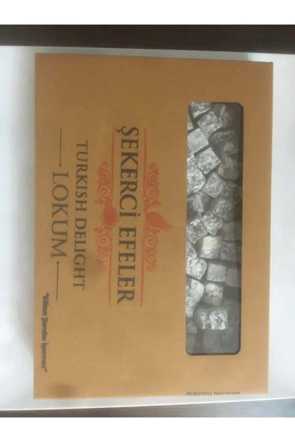 Şekerci Efeler Çifte Kavrulmuş Antep Fıstıklı Mini Lokum 500 Gr (