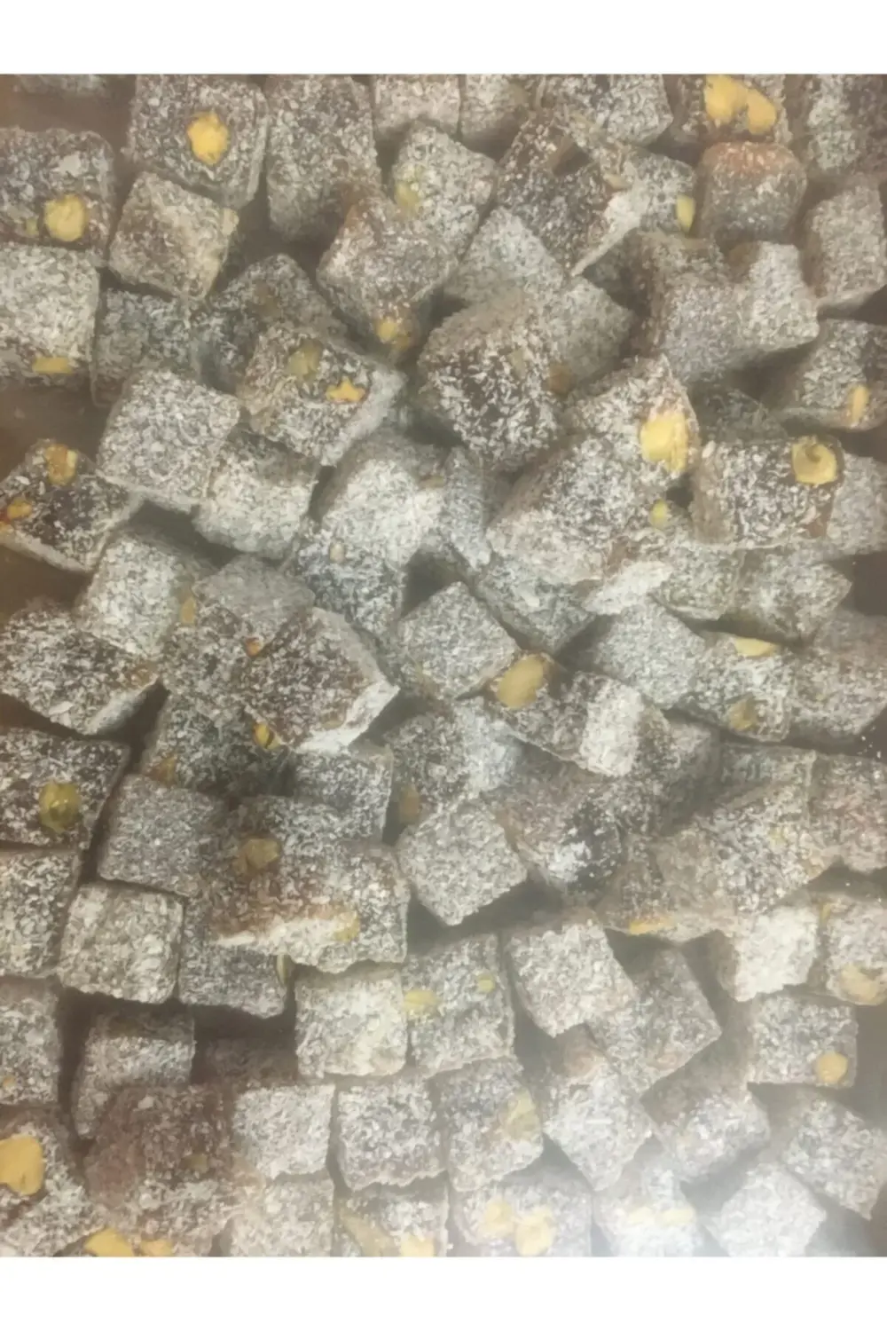 Şekerci Efeler Çifte Kavrulmuş Antep Fıstıklı Mini Lokum 500 Gr (