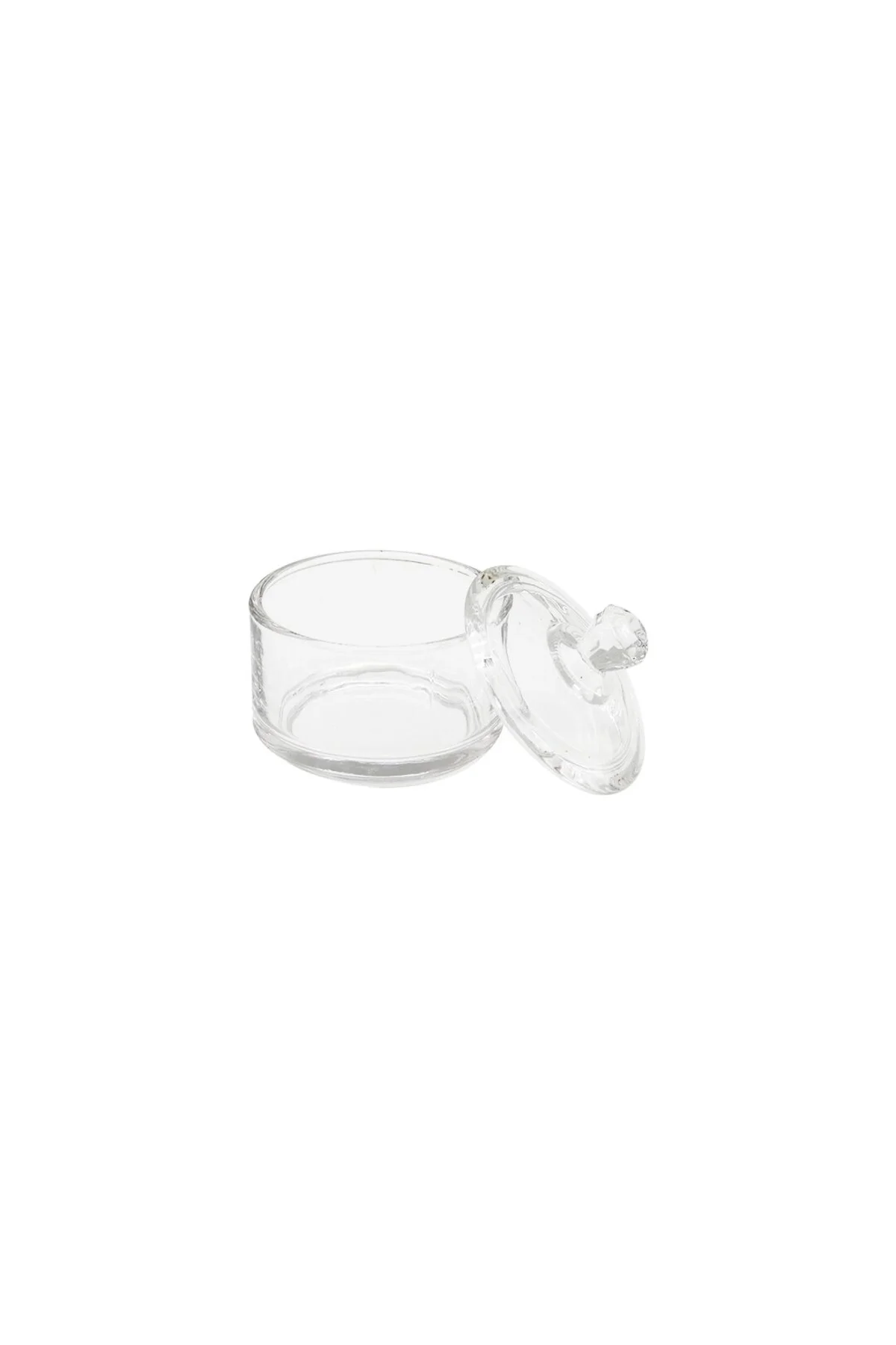 Şekerlik Mini Kapaklı Cam Şekerlik 90Ml Şekerlik Mini Kapaklı Cam Şekerlik 90Ml