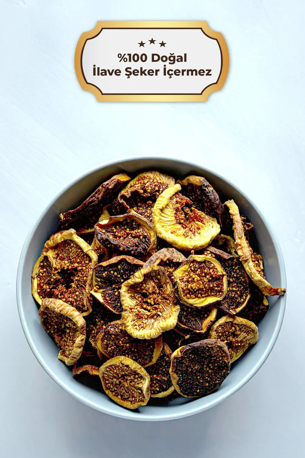 Şekersiz Kurutulmuş İncir – 70gr – Doğal ve Katkısız