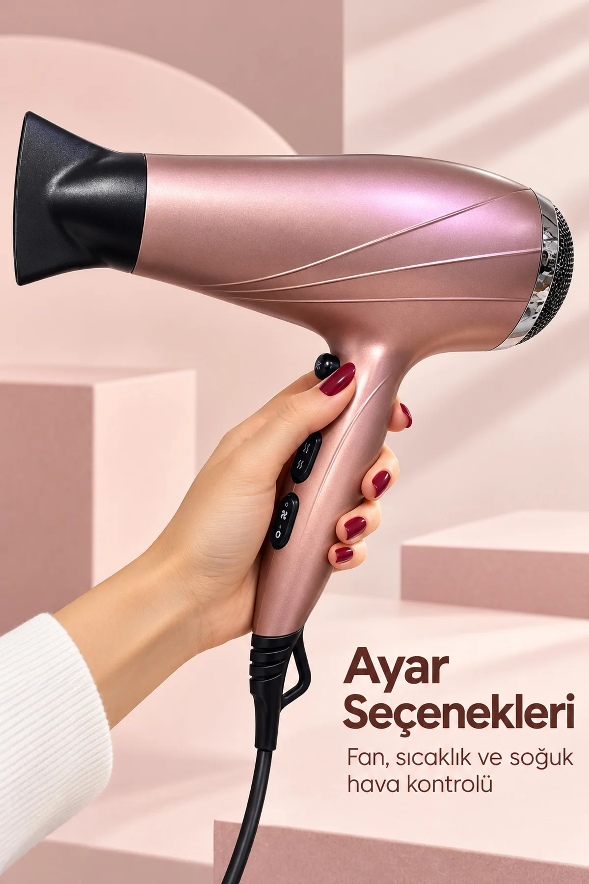 Şekillendirme Başlıklı Saç Kurutma Makinesi Şekillendirme Başlıklı Saç Kurutma Makinesi