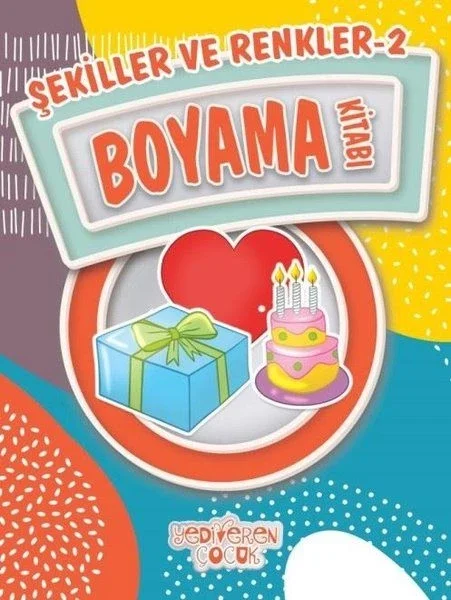 Şekiller ve Renkler 2 Boyama Kitabı Fiyatı, Yorumları ve Özellikleri
