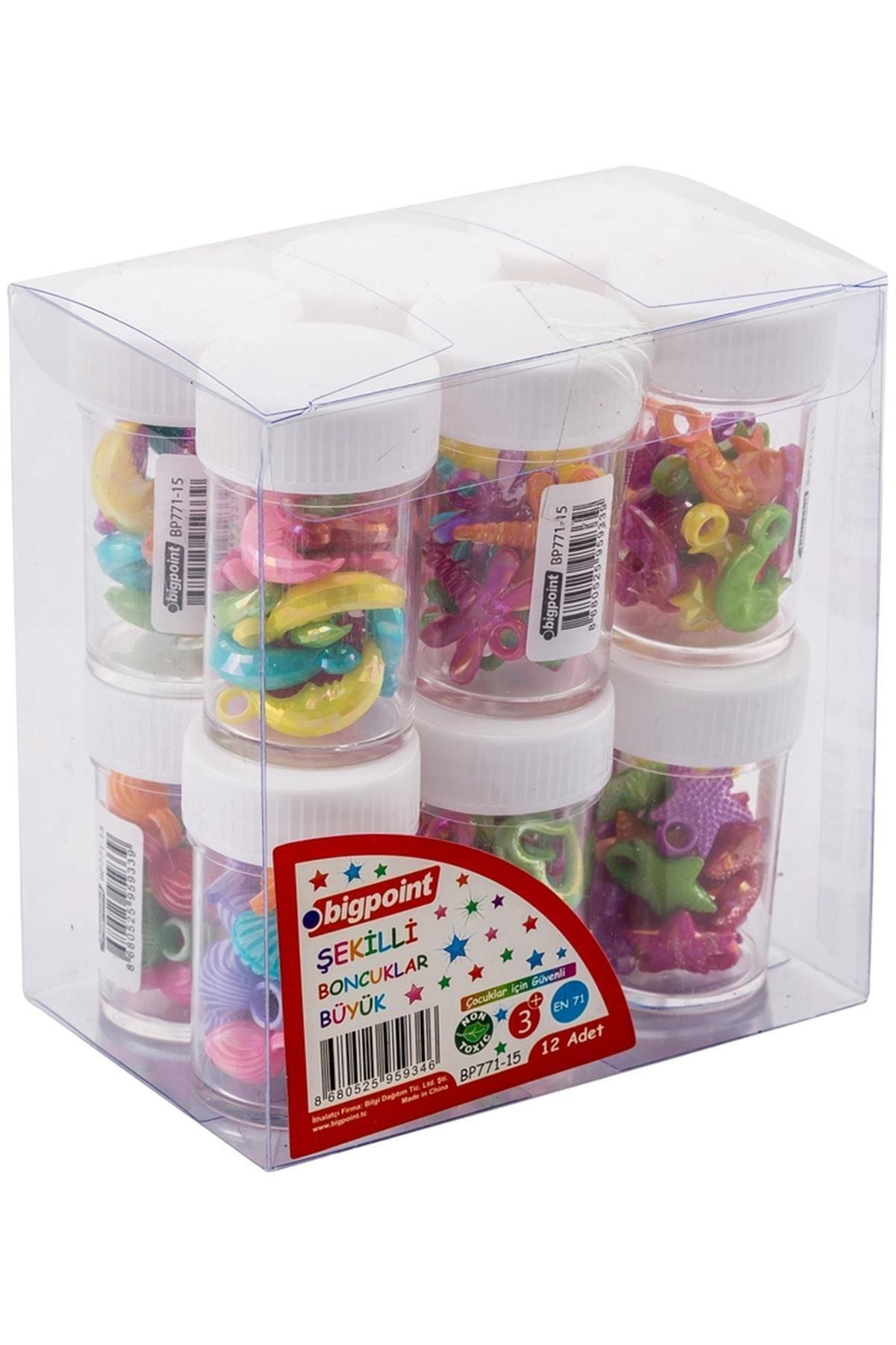 Bigpoint Şekilli Boncuklar (Büyük Boy)