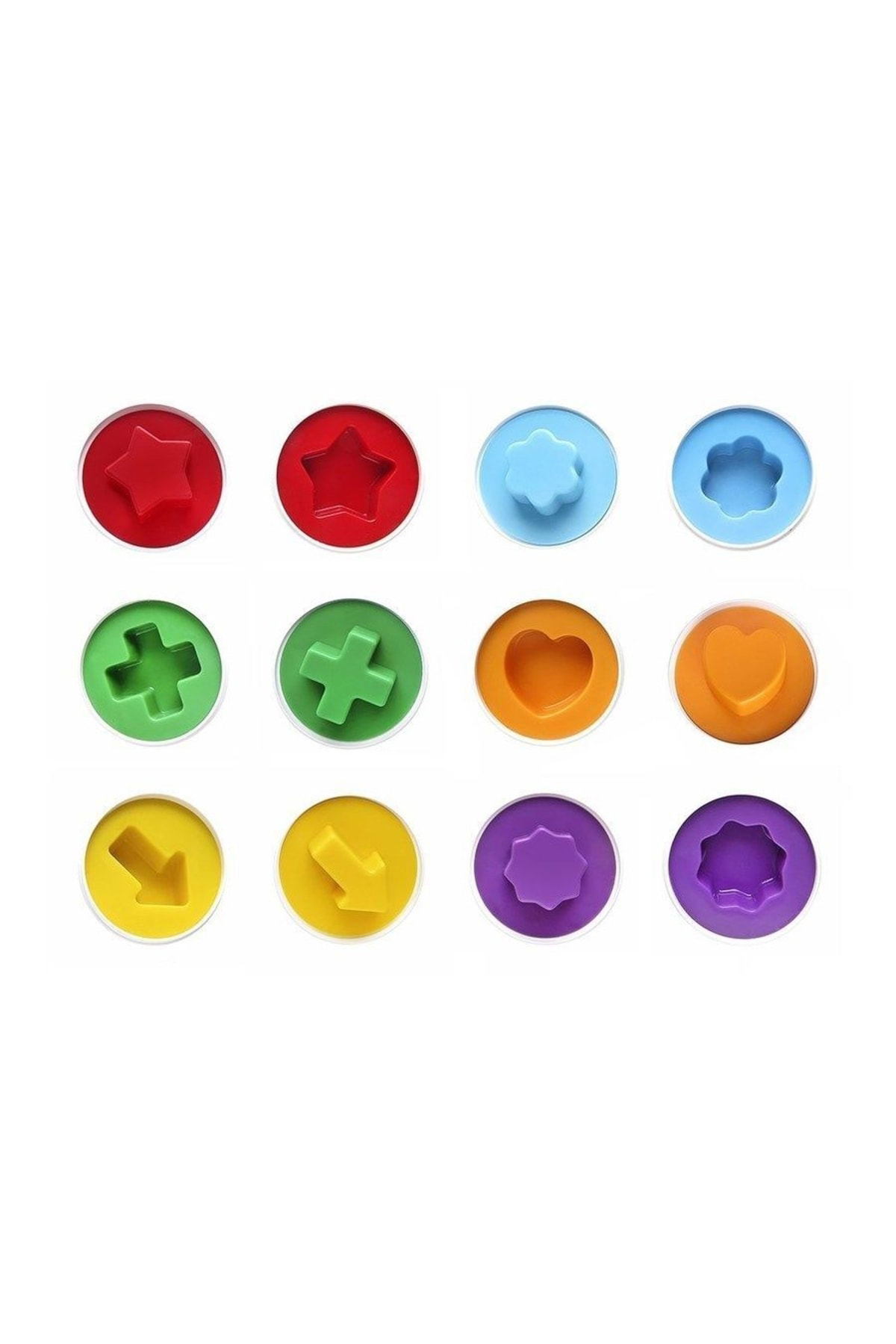 Happy Junior Şekilli Yumurtalar Sembol Viyol 6 Lı