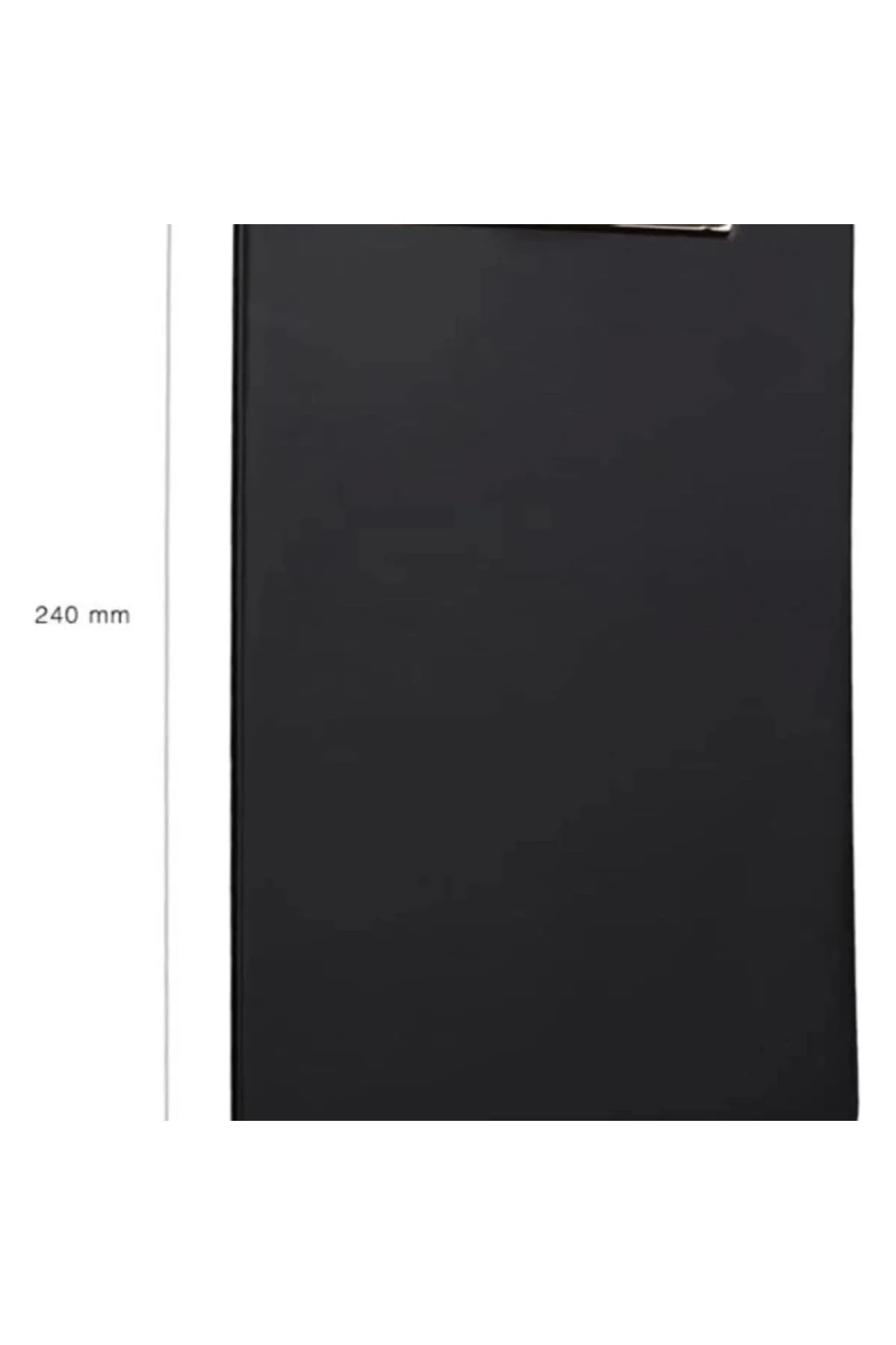 SEKRETERLİK KAPAKSIZ A5 KÜÇÜK BOY PVC 17,5X24 CM. SİYAH DİKKAT SADECE A5 EBAT EVRAKLAR İÇİN
