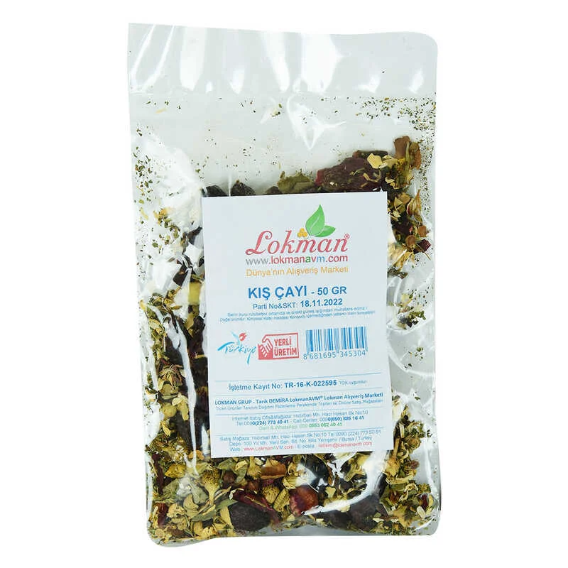 sel Karışık Osmanlı Çayı Kış Çayı 50 Gr Paket
