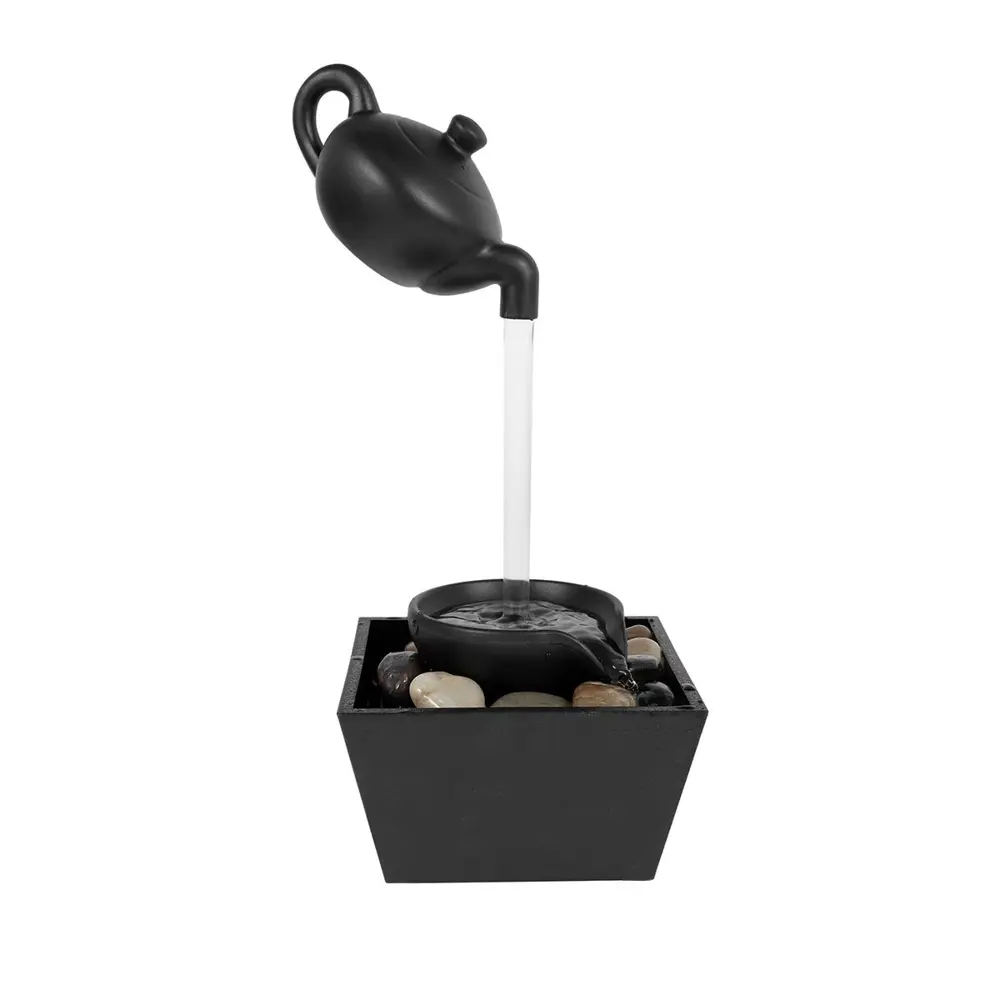 ŞELALE DEMLİK DEKORATİF SÜS HAVUZU ELEKTİRİKLİ - LEDLİ (4741)