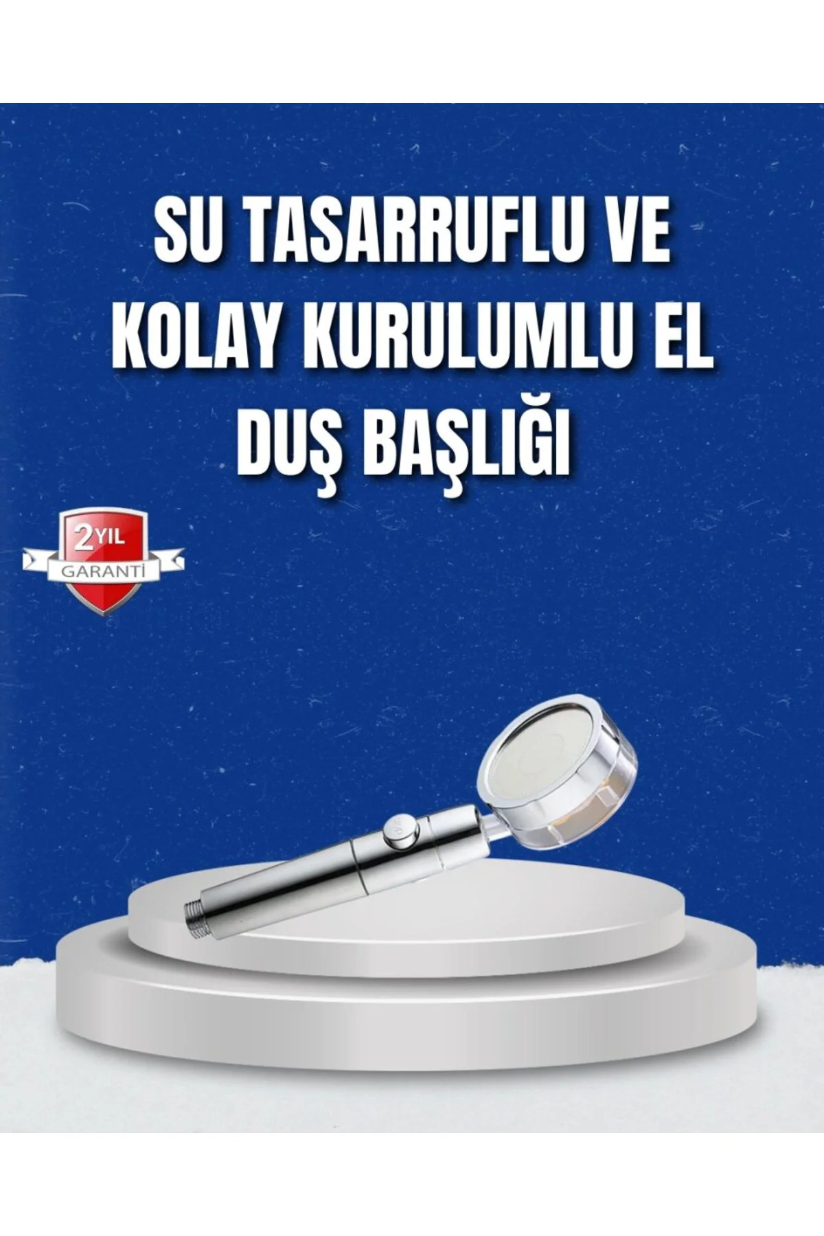 Şelale Sisi Ve Masaj Özellikli Banyo Duş Başlığı