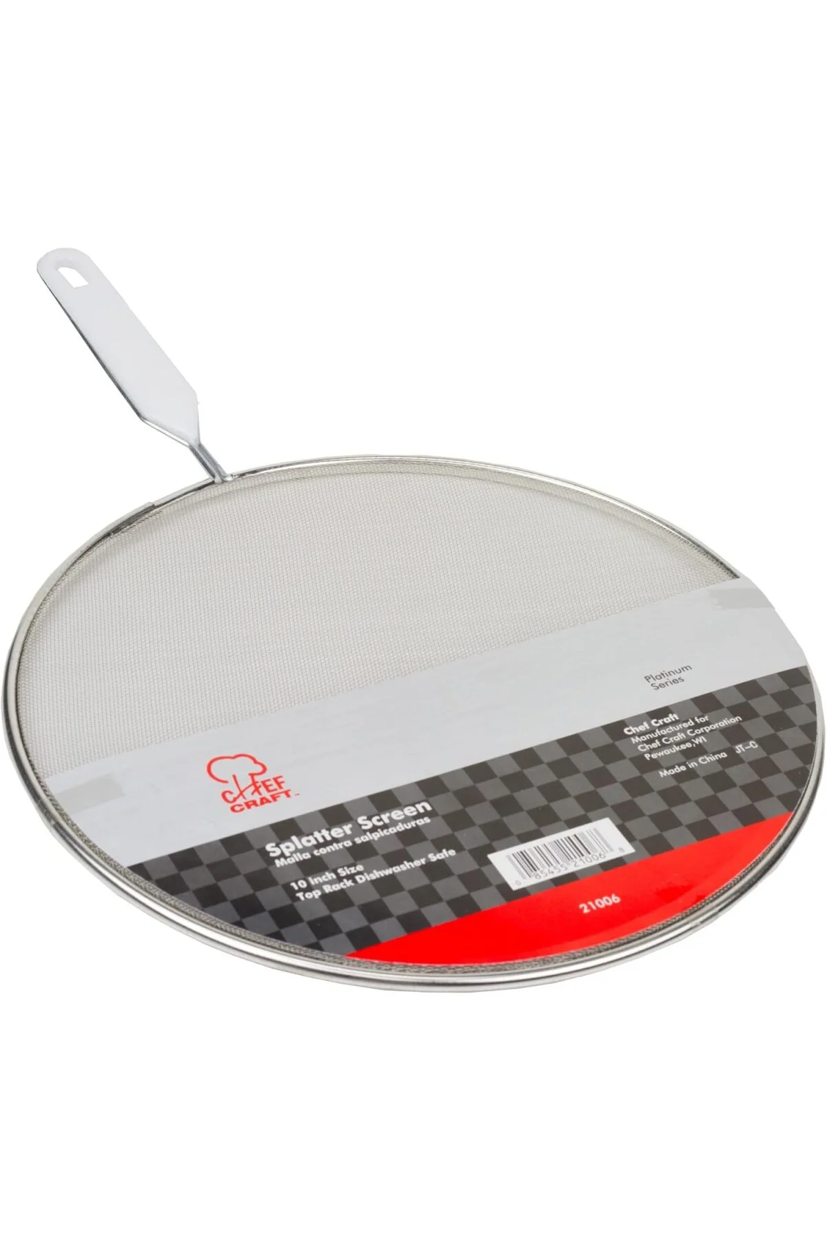 Select Splatter Screen 25,4 cm çapında, Paslanmaz Çelik