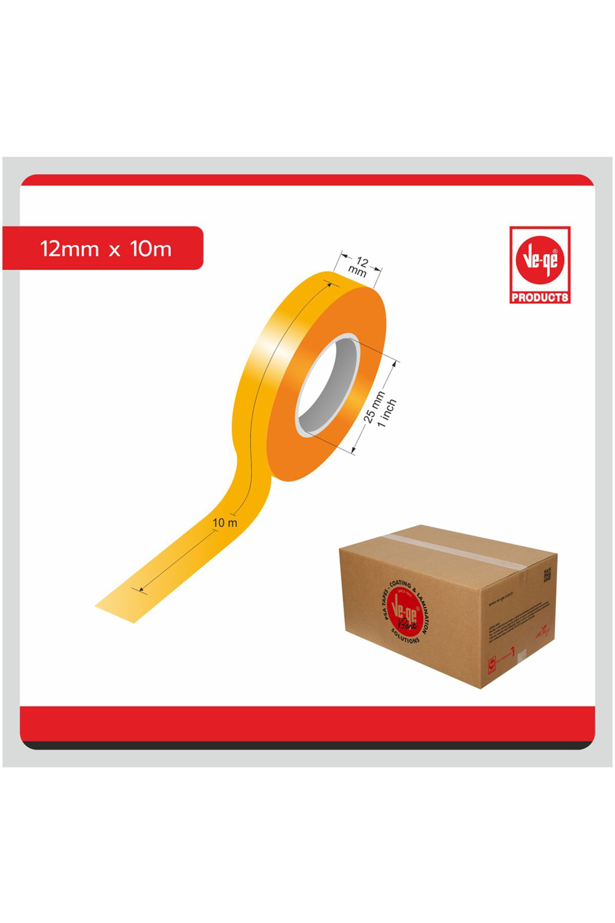 Ve-Ge Selefon Bant - 12 X 10 1 Adet