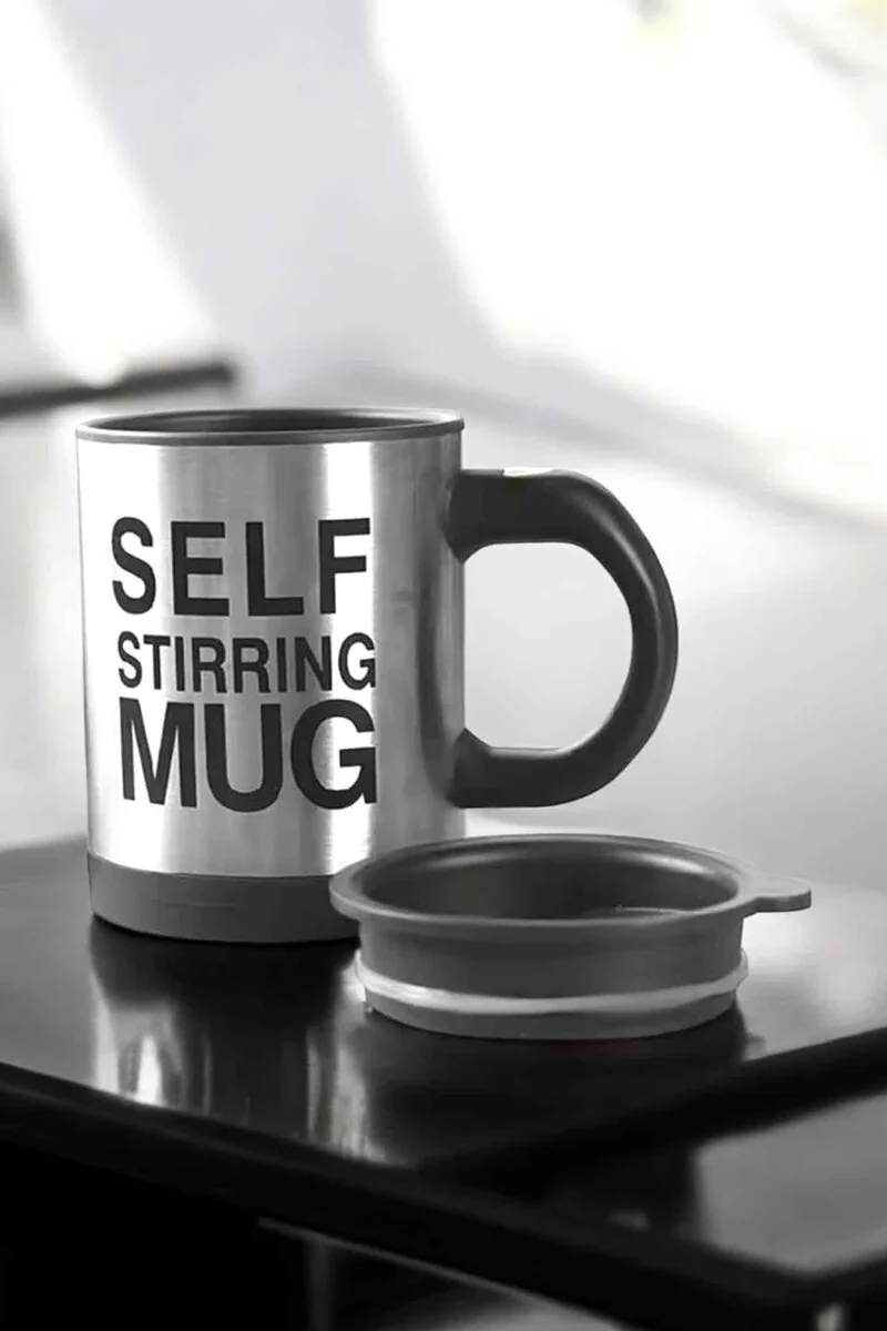 Self Stirring Mug - Karıştırmalı Mikser Kupa 200ml Otomatik Karıştırıcı