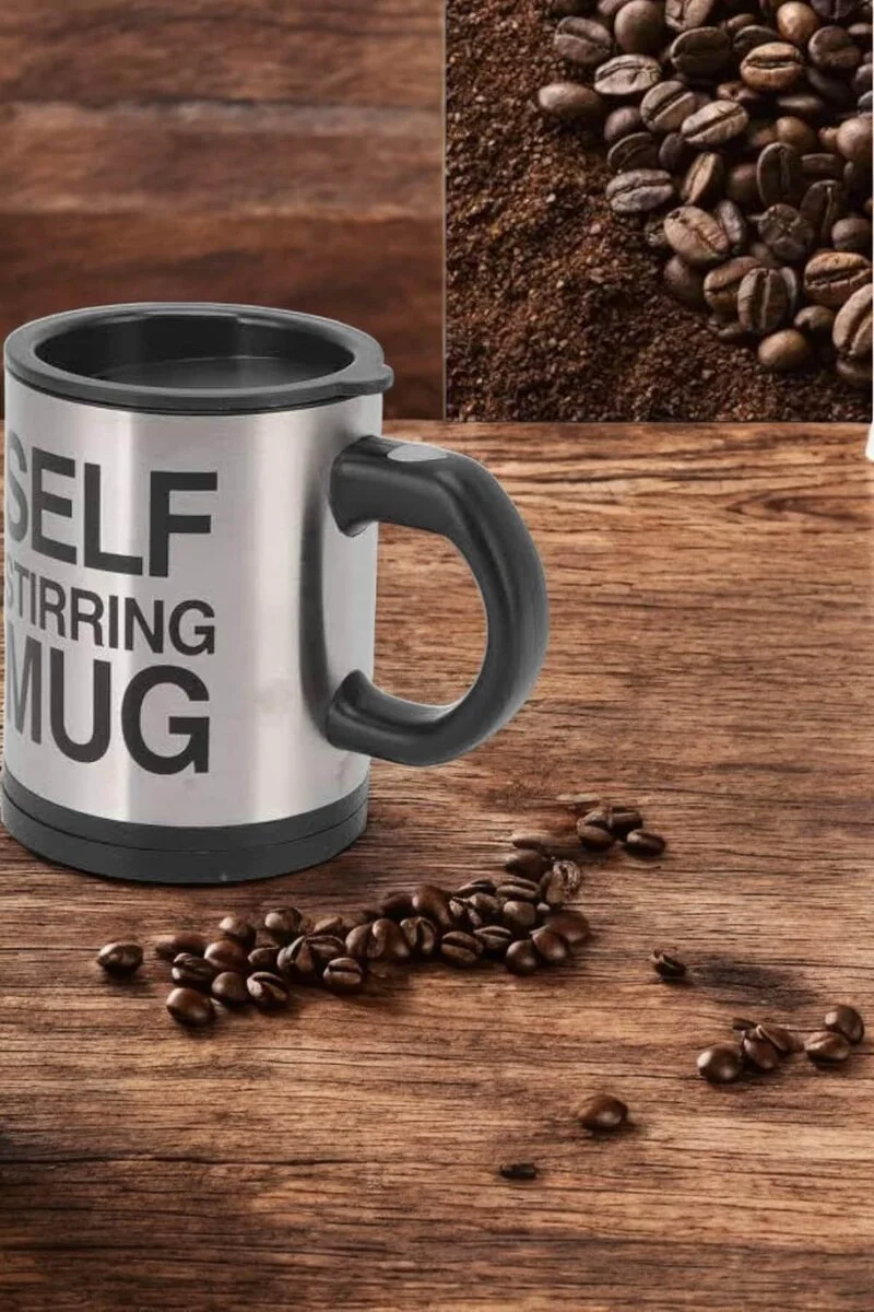 Self Stirring Mug - Karıştırmalı Mikser Kupa 200ml Otomatik Karıştırıcı