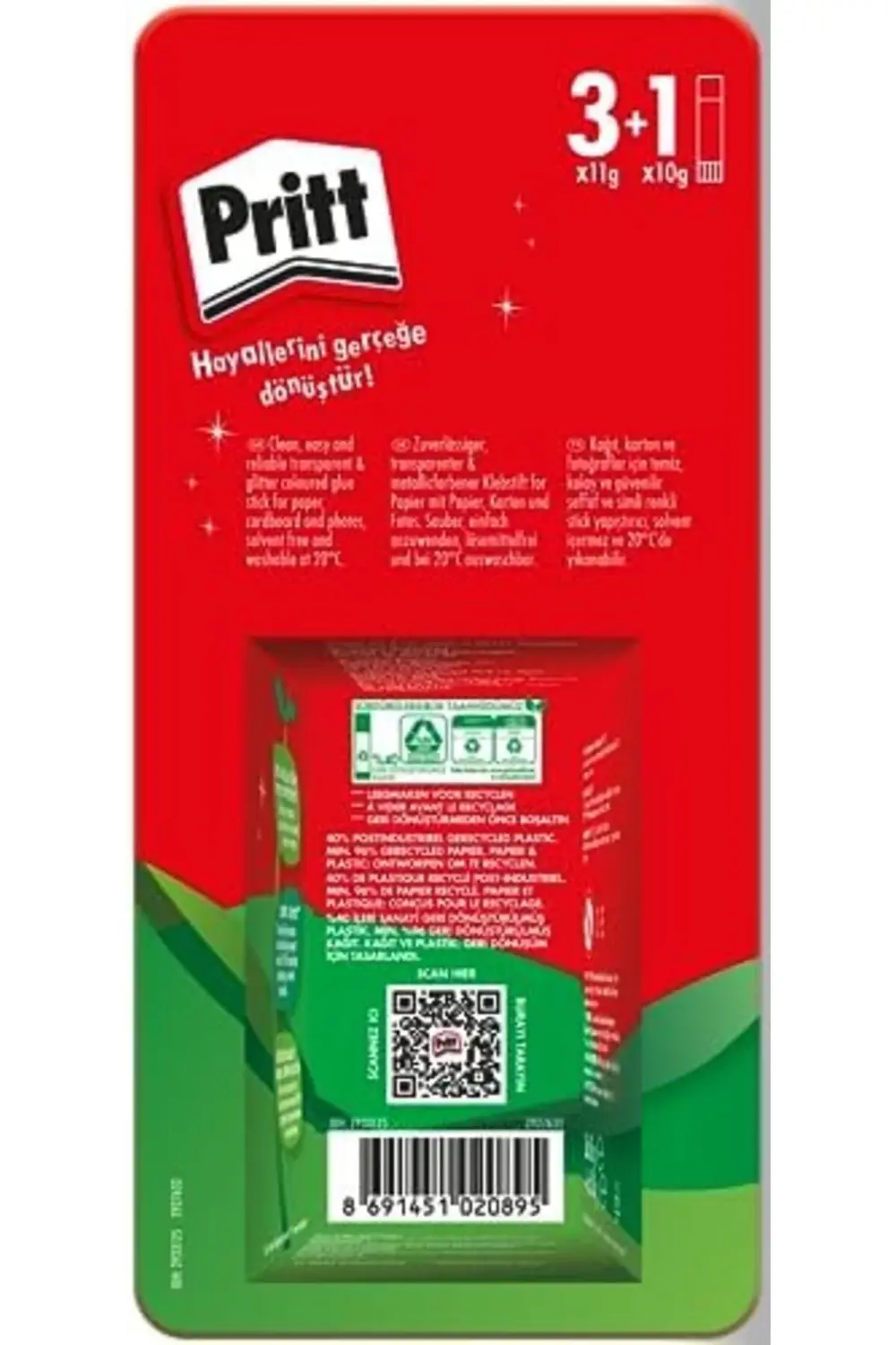 sellbuyst Stick Yapıştırıcı 3x11g + 10g trendy 266450