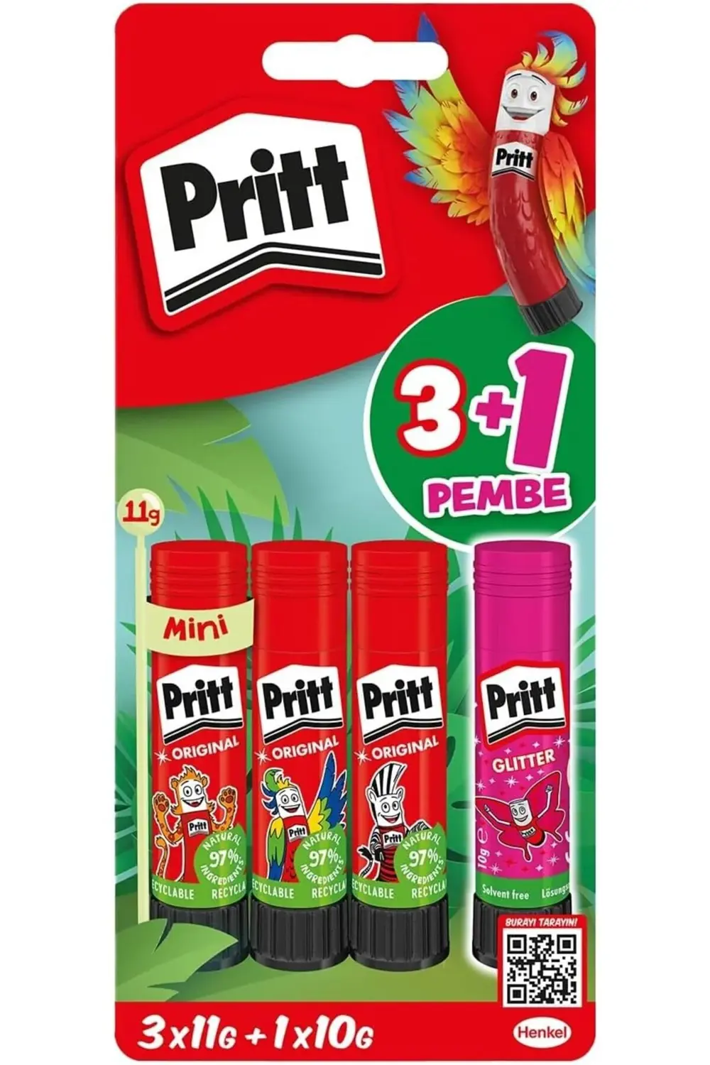 sellbuyst Stick Yapıştırıcı 3x11g + 10g trendy 266450