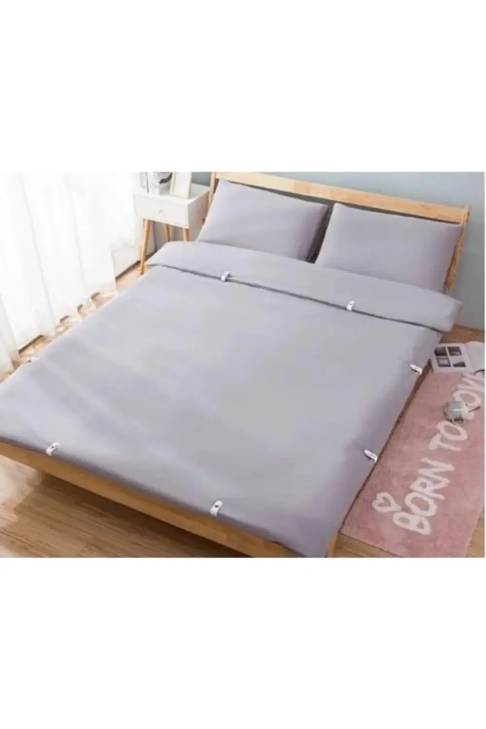 sellbuyst Yorgan Klipsi Seti | İğnesiz Nevresim Sabitleyici Klips