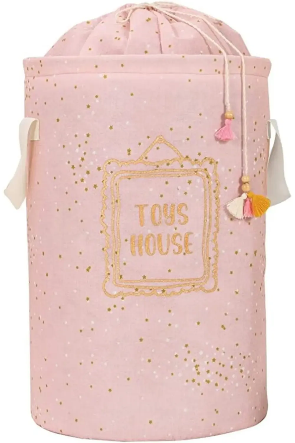 sellbuystore Baby Yuvarlak Torbalı Sepet (Pembe) 1053513