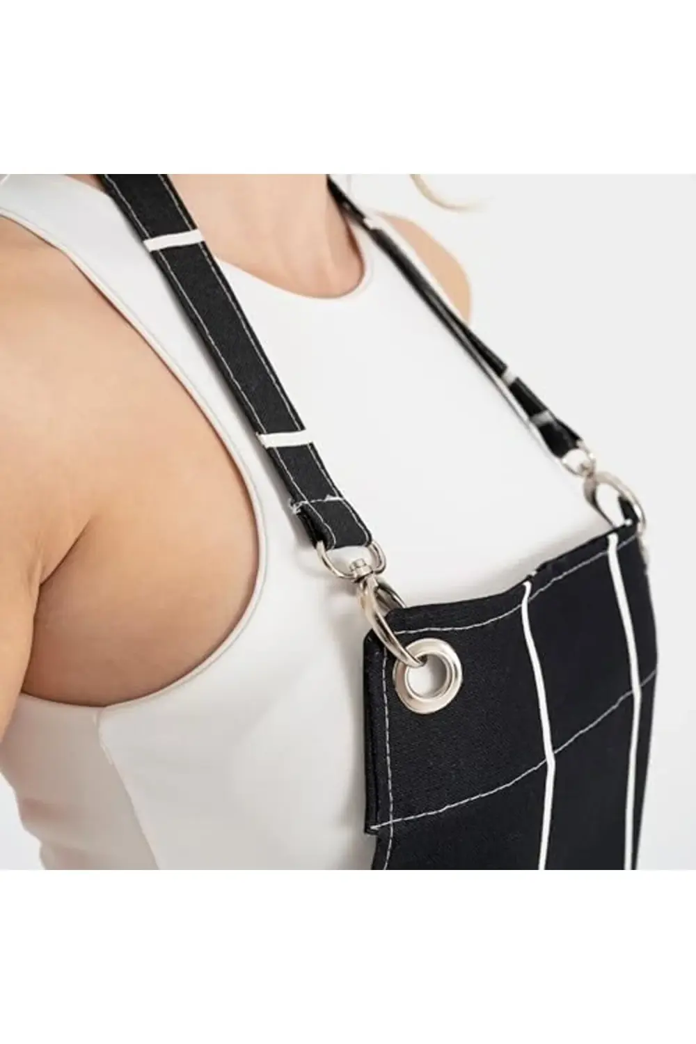 sellbuystore Büyük Cepli Mutfak Önlüğü, Yetişkinler için Siyah Ön