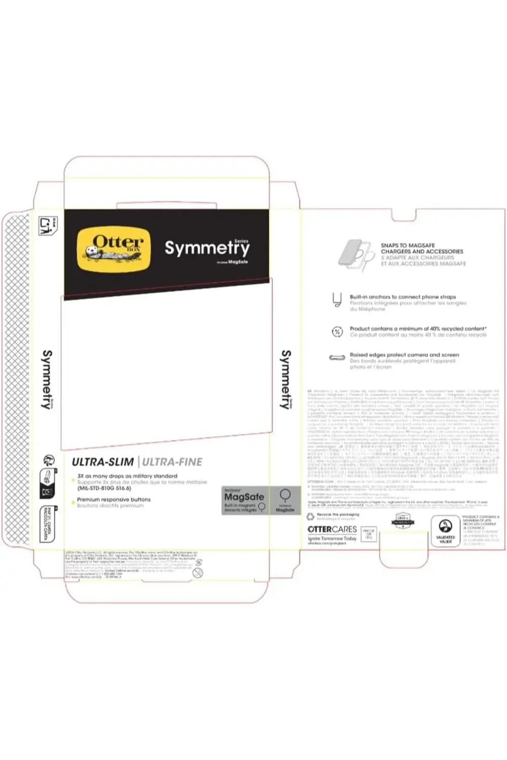 sellbuystore Symmetry Serisi Şeffaf MagSafe Şeffaf Kılıf iPhone 1