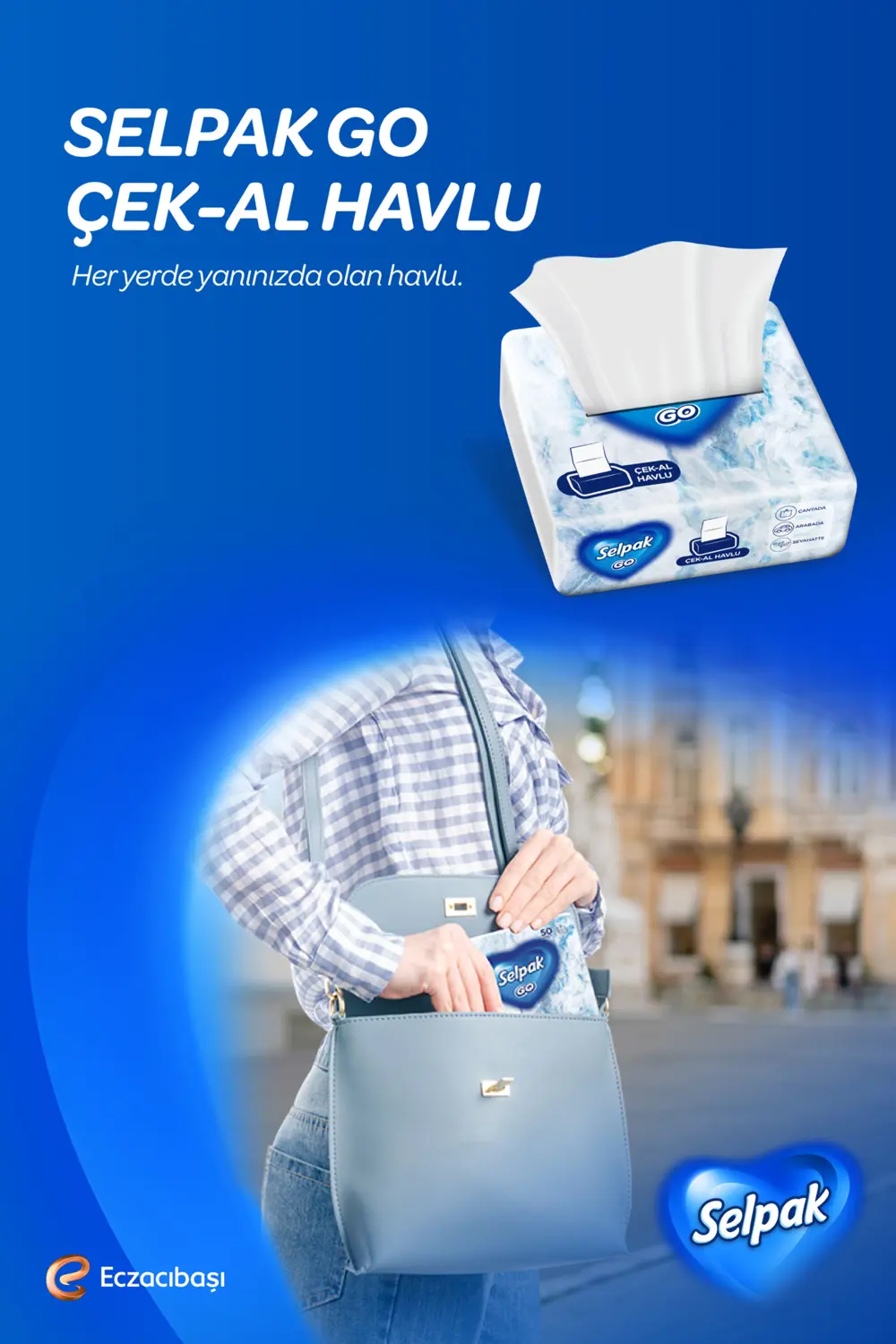 Selpak Go Çek-Al Havlu 12*50 Yaprak