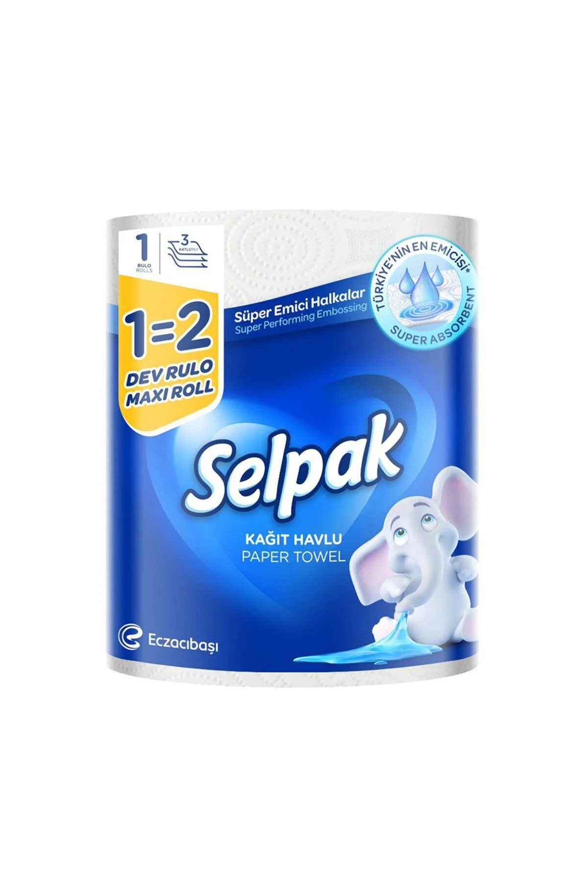 Selpak Havlu Dev Rulo 1=2 ( 2 adet )