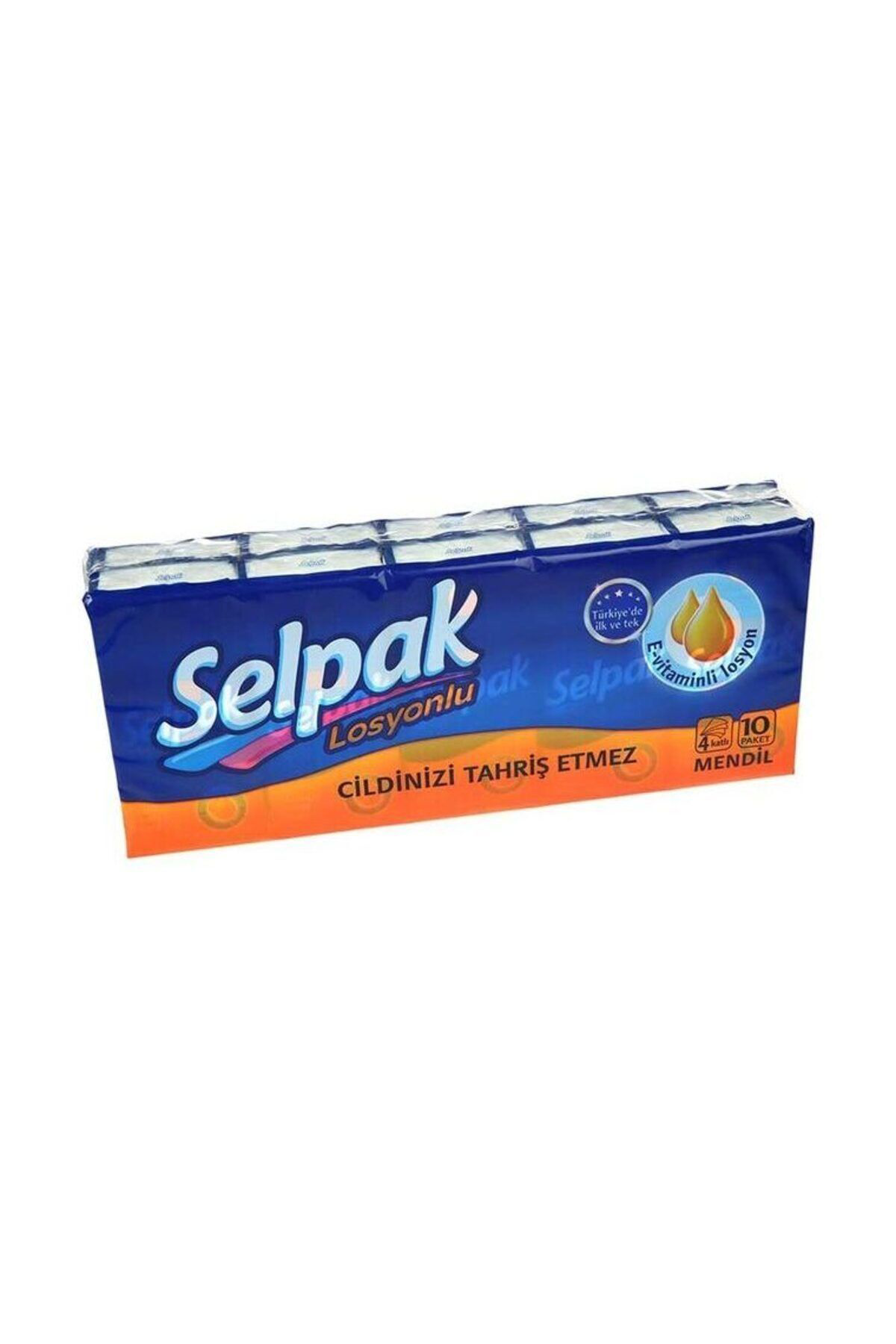 Selpak Klasik Mendil 4 Katlı 10X10 Paket (100 Adet)