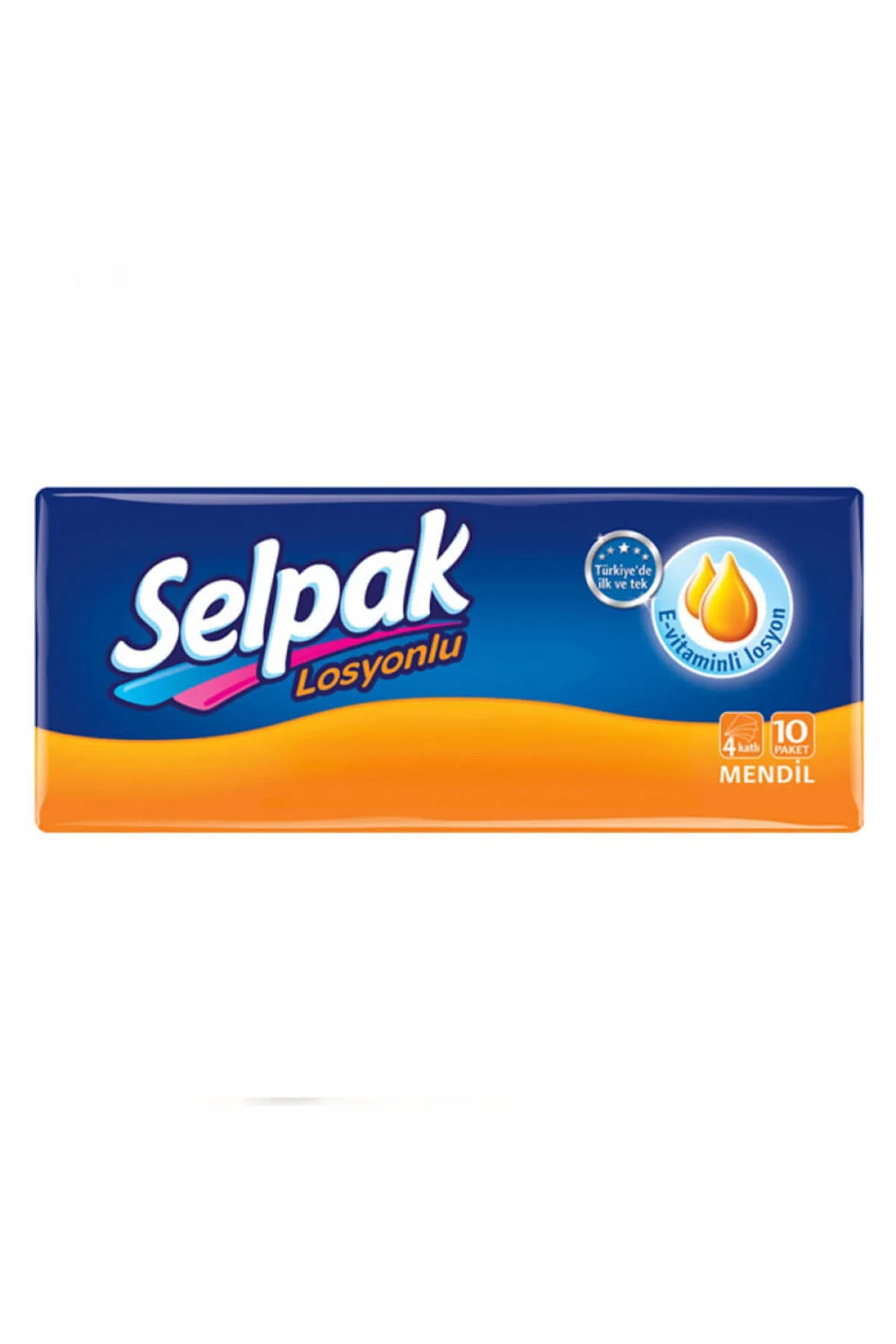 Selpak Losyonlu E Vitamin Katkılı Kağıt Mendil 10 Lu Paket