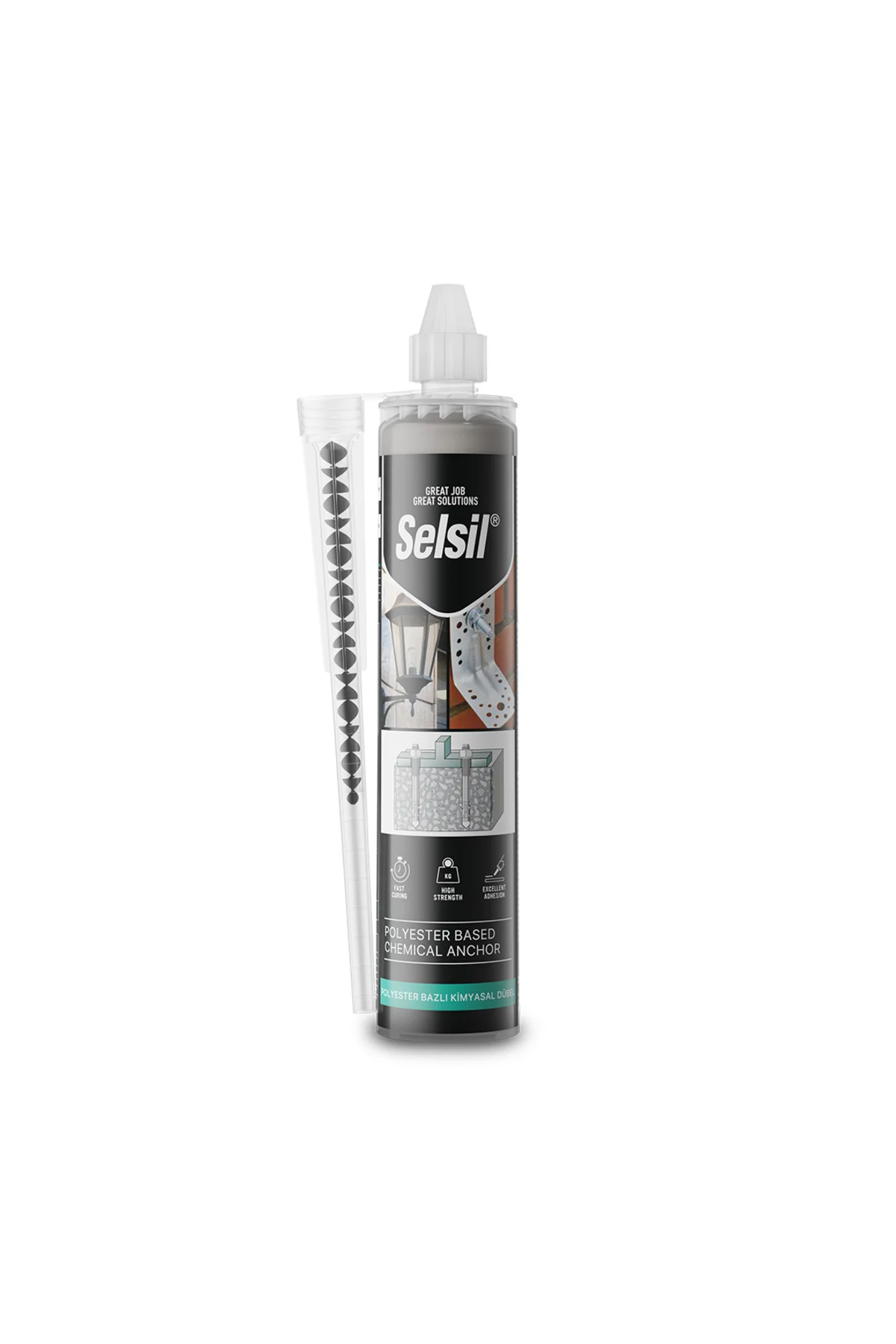 SELSİL 2K POLYESTER BAZLI KİMYASAL DUBEL 300 ML Fiyatı, Yorumları ve Özellikleri