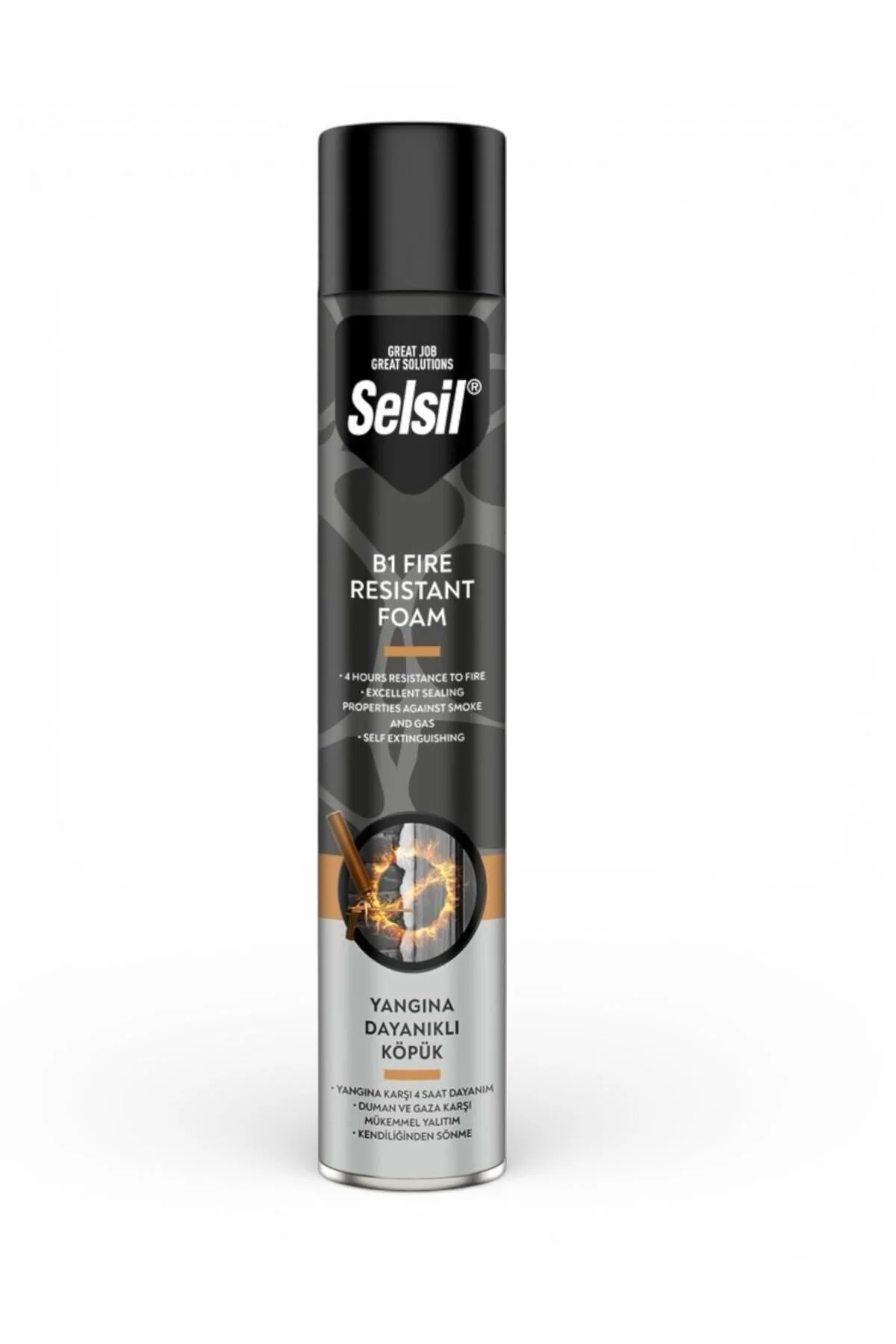 Selsil B1 Yangına Dayanıklı Köpük 750 ml