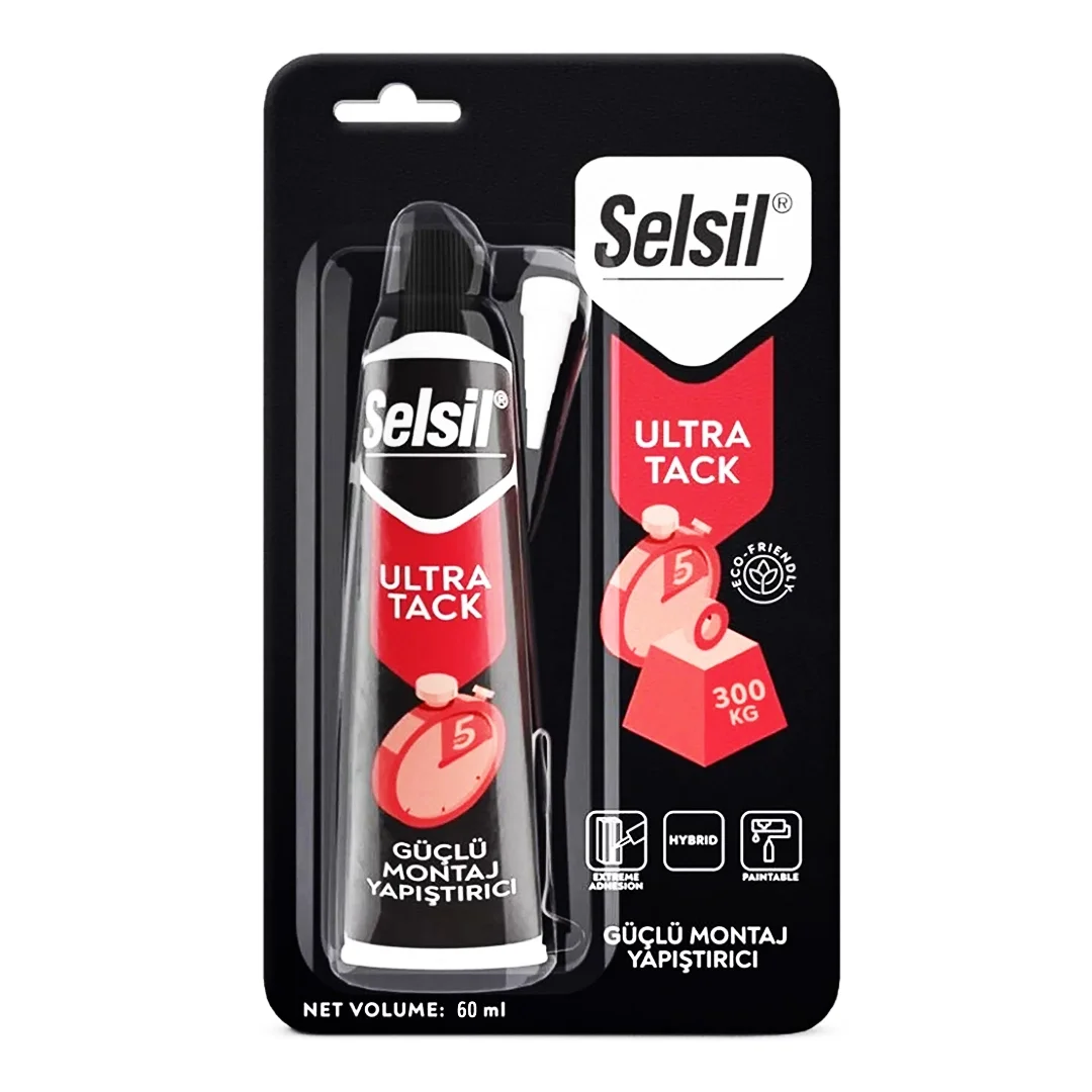 Selsil Montaj Yapıştırıcı Beyaz Ultra Tack 50ml Bx40 Fiyatı, Yorumları ve Özellikleri