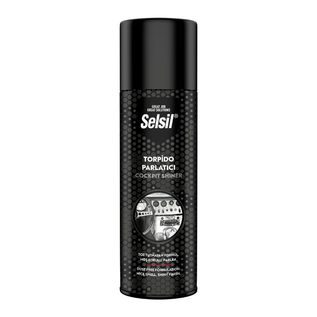 Selsil Oto - Araç Torpido Parlatıcı Sprey 200ML Hoş Kokulu - Parlak - Toz Tutmayan Formül Fiyatı, Yorumları ve Özellikleri