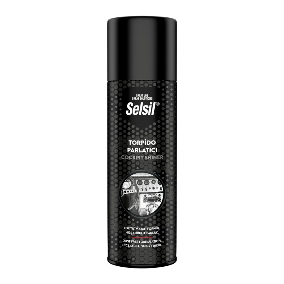 Selsil Oto - Araç Torpido Parlatıcı Sprey 200ml Hoş Kokulu - Parlak - Toz Tutmayan Formül Bx40 Fiyatı, Yorumları ve Özellikleri