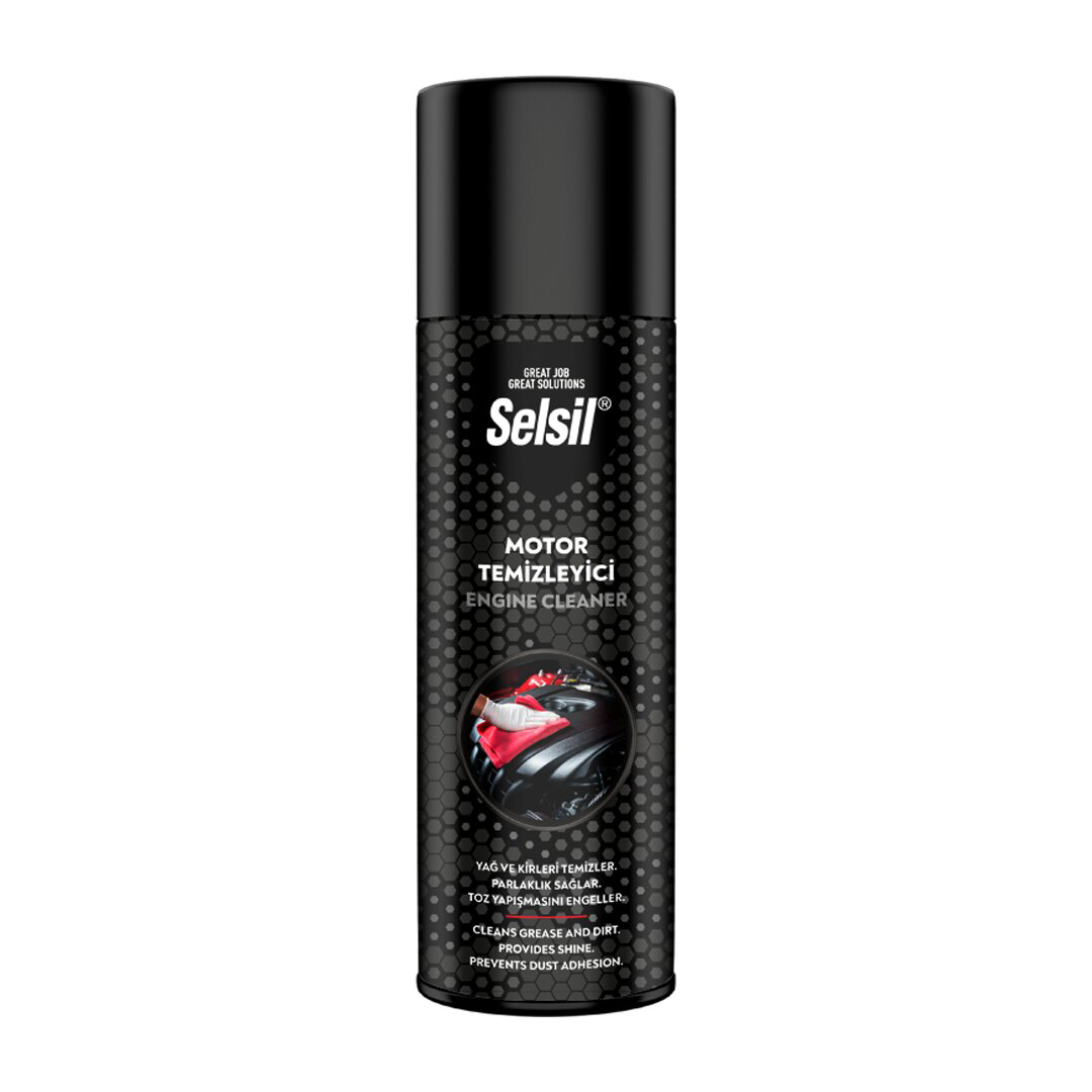 SELSİL OTO - ARAÇ MOTOR TEMİZLEYİCİ - PARLATICI - TOZ YAPIŞMA ENG