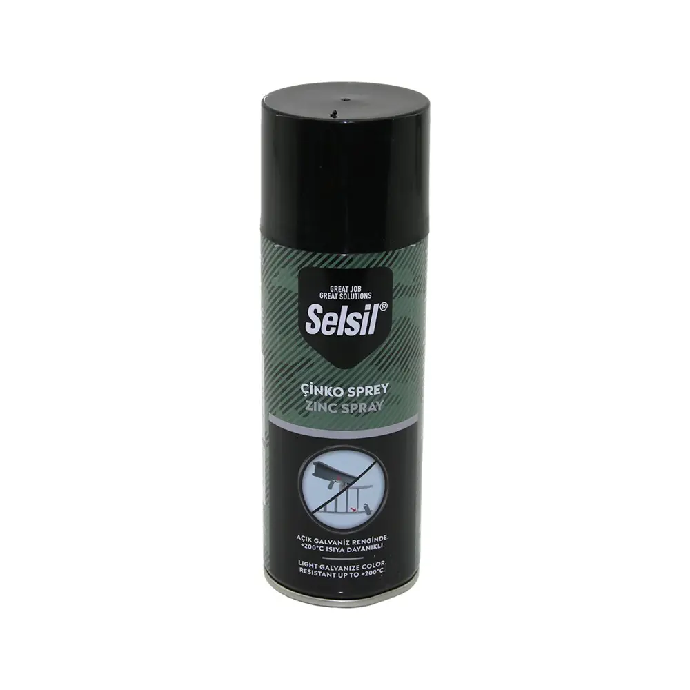 SELSİL TAB-442 ÇİNKO=AÇIK GALVANİZ RENK SPREY BOYA 400ML (4741)