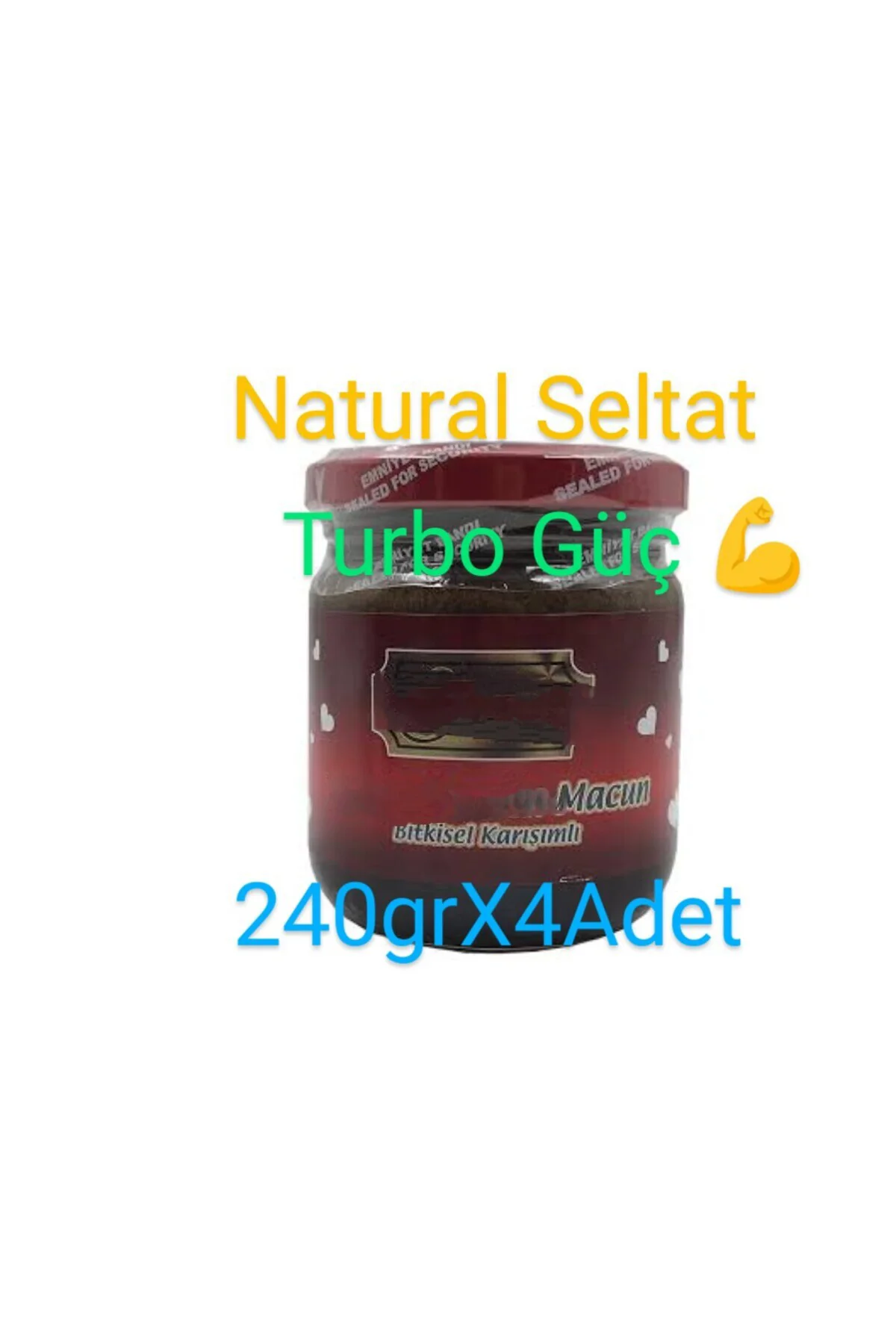 Seltat (ORJİNAL) Ginsengli Macun 240gr X 4 Adet