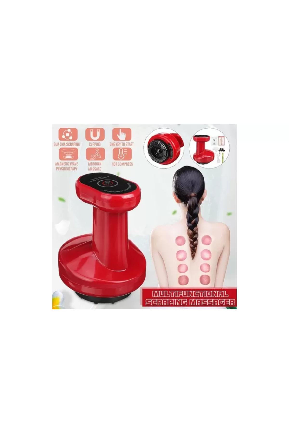 Selülit Giderici Vakumlu Hacamat Masaj Aleti